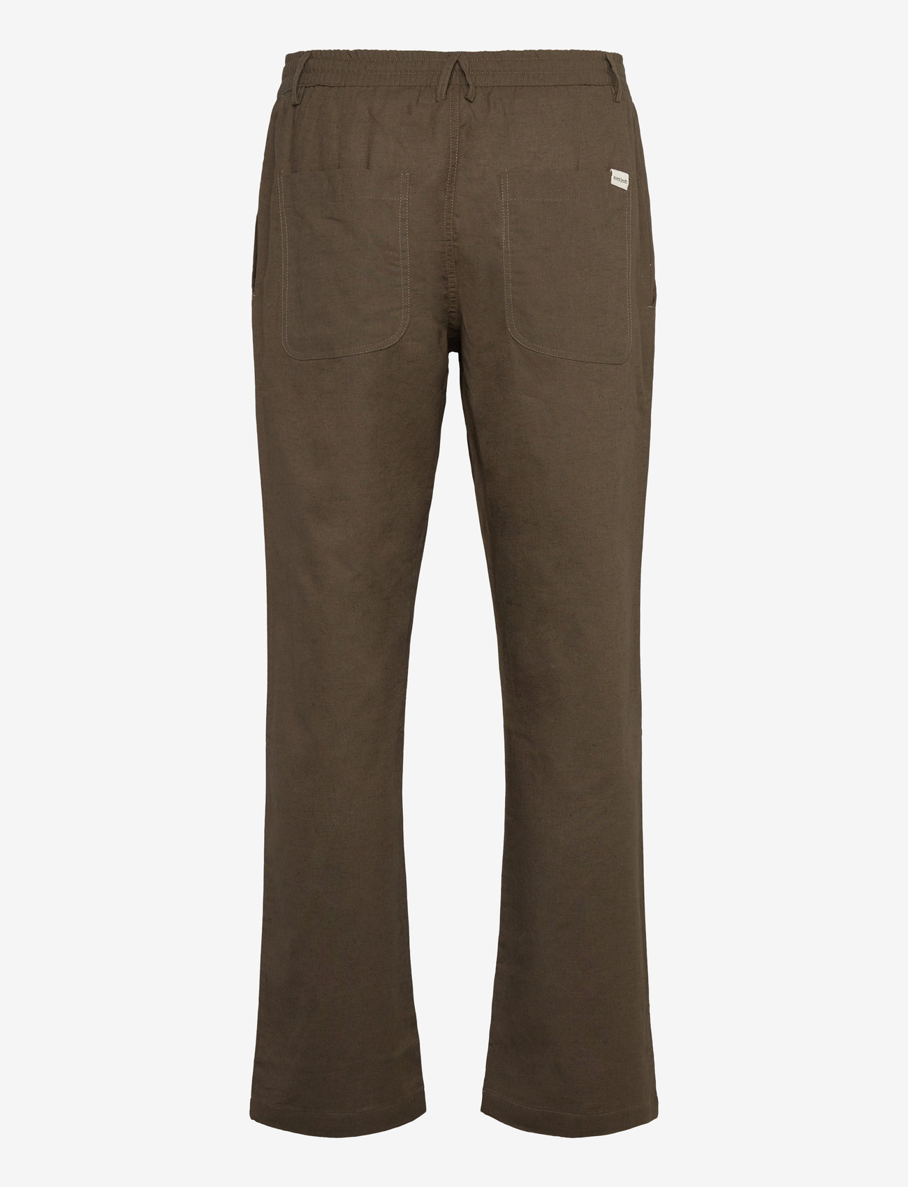 Anerkjendt - AKJAN COT/LINEN ELA PANTS - herbstliche kleidung - cub - 1