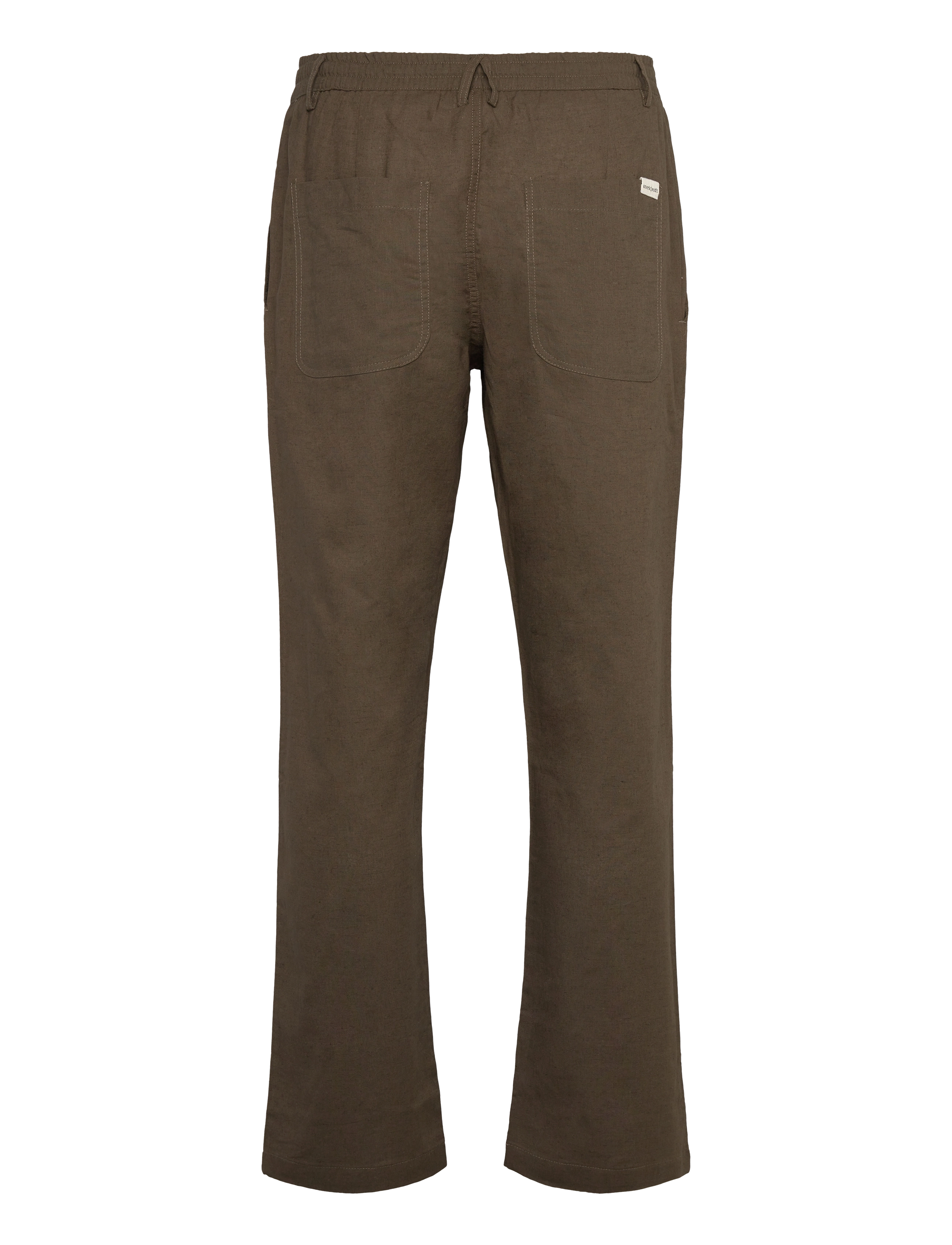 Anerkjendt - AKJAN COT/LINEN ELA PANTS - pantalons en lin - cub - 1
