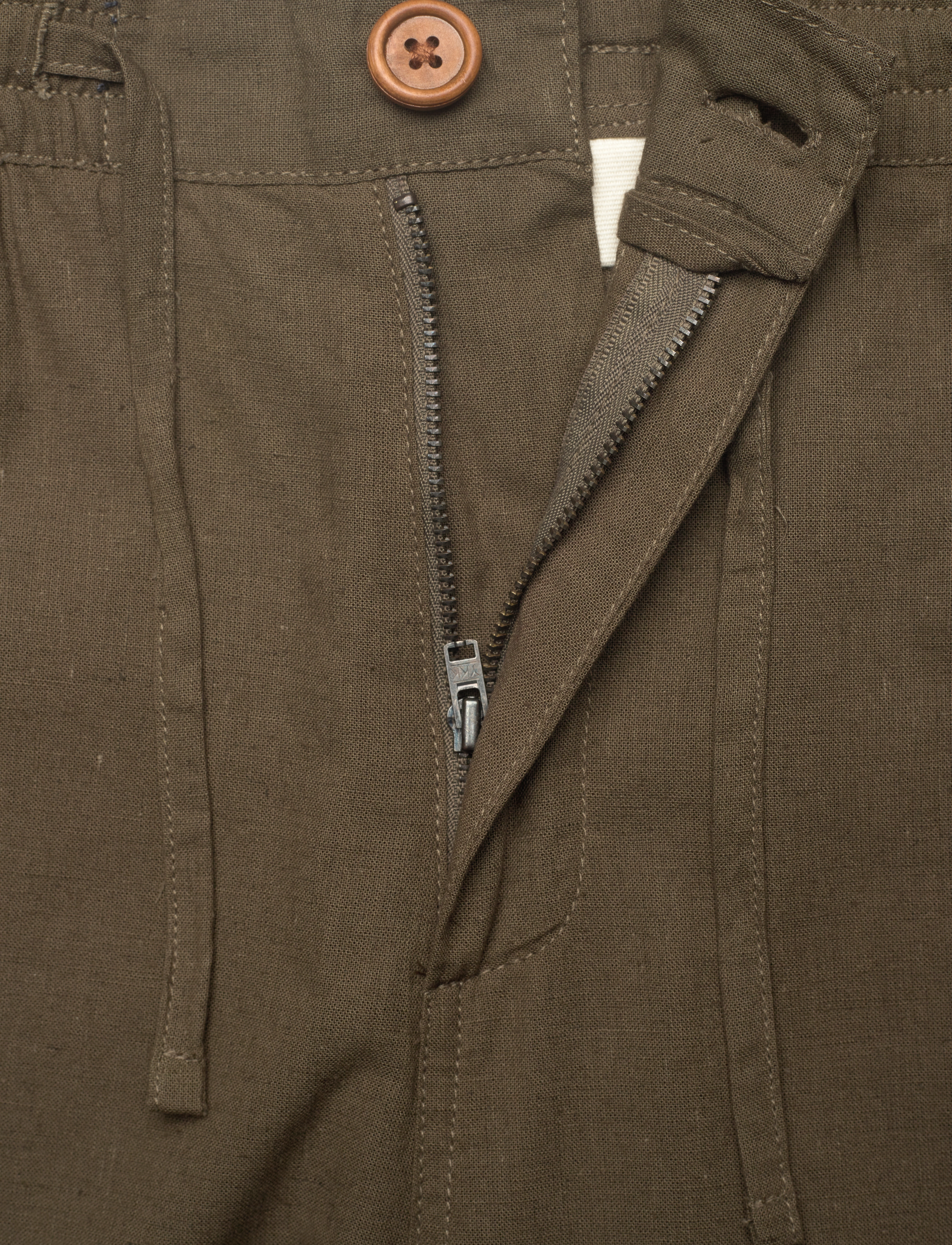 Anerkjendt - AKJAN COT/LINEN ELA PANTS - pantalons en lin - cub - 3