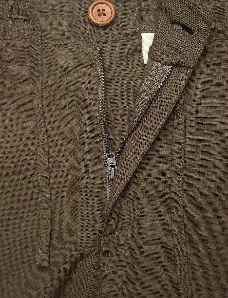 Anerkjendt - AKJAN COT/LINEN ELA PANTS - linen trousers - cub - 3