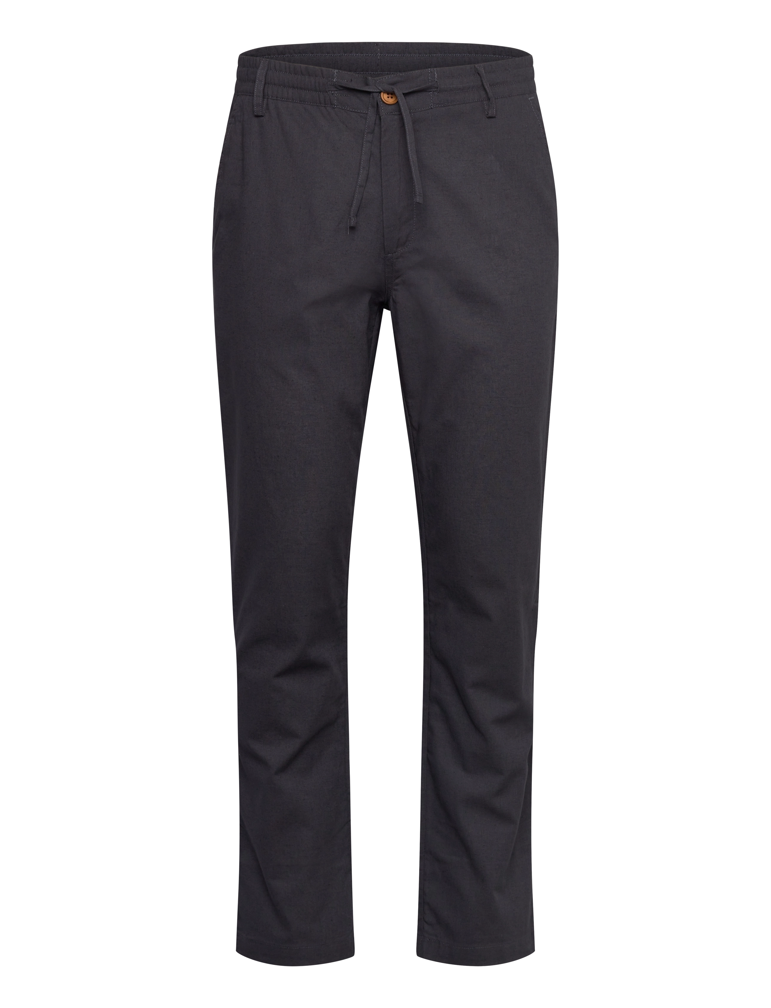 Anerkjendt AKJAN COT/LINEN ELA PANTS - Tøj - DARK GREY / grey