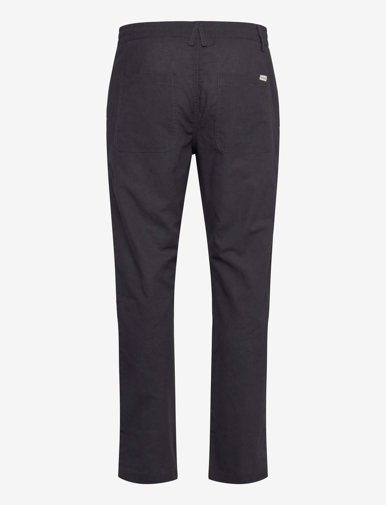 Anerkjendt - AKJAN COT/LINEN ELA PANTS - linased püksid - dark grey - 1
