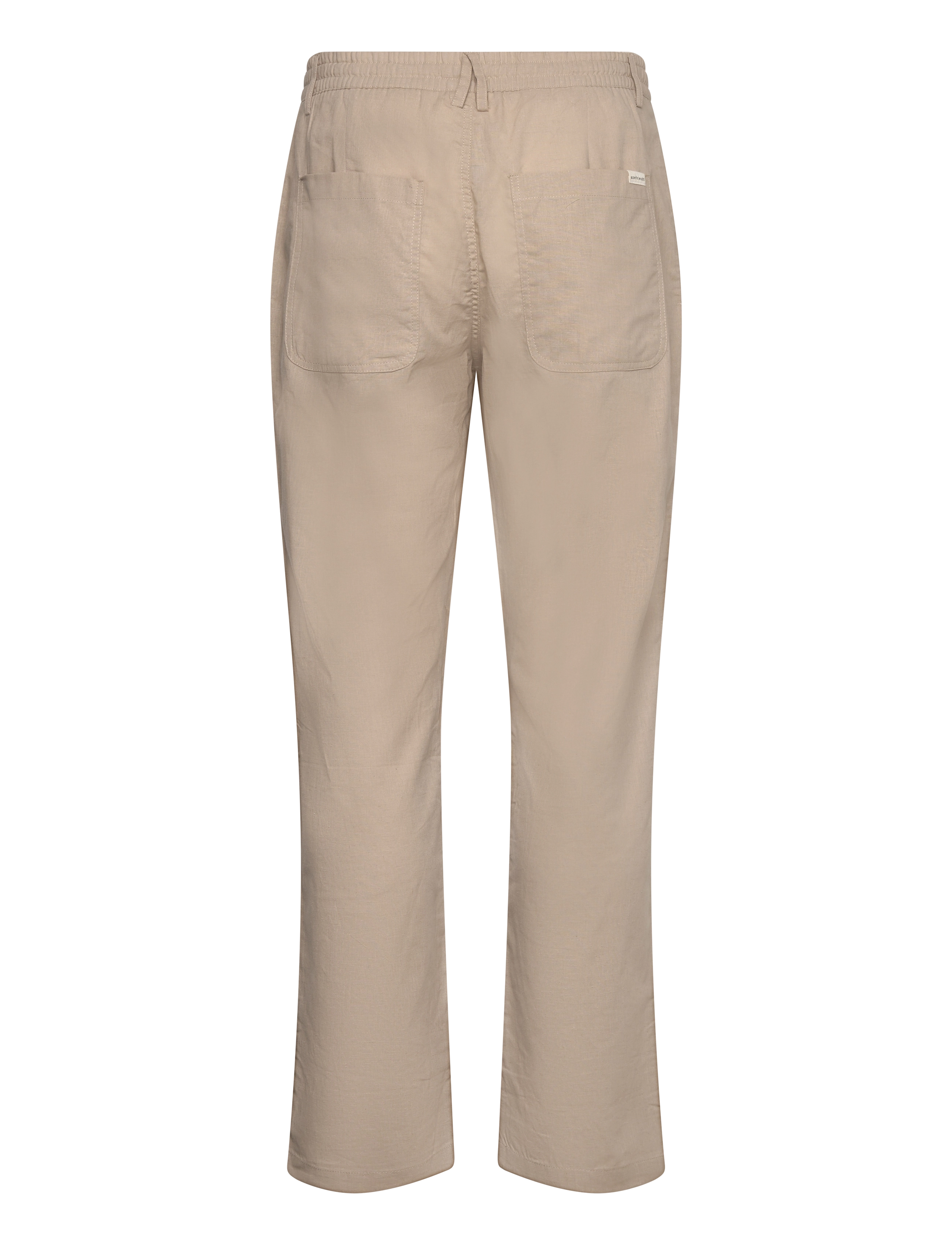 Anerkjendt - AKJAN COT/LINEN ELA PANTS - leinenhosen - feather gray - 1