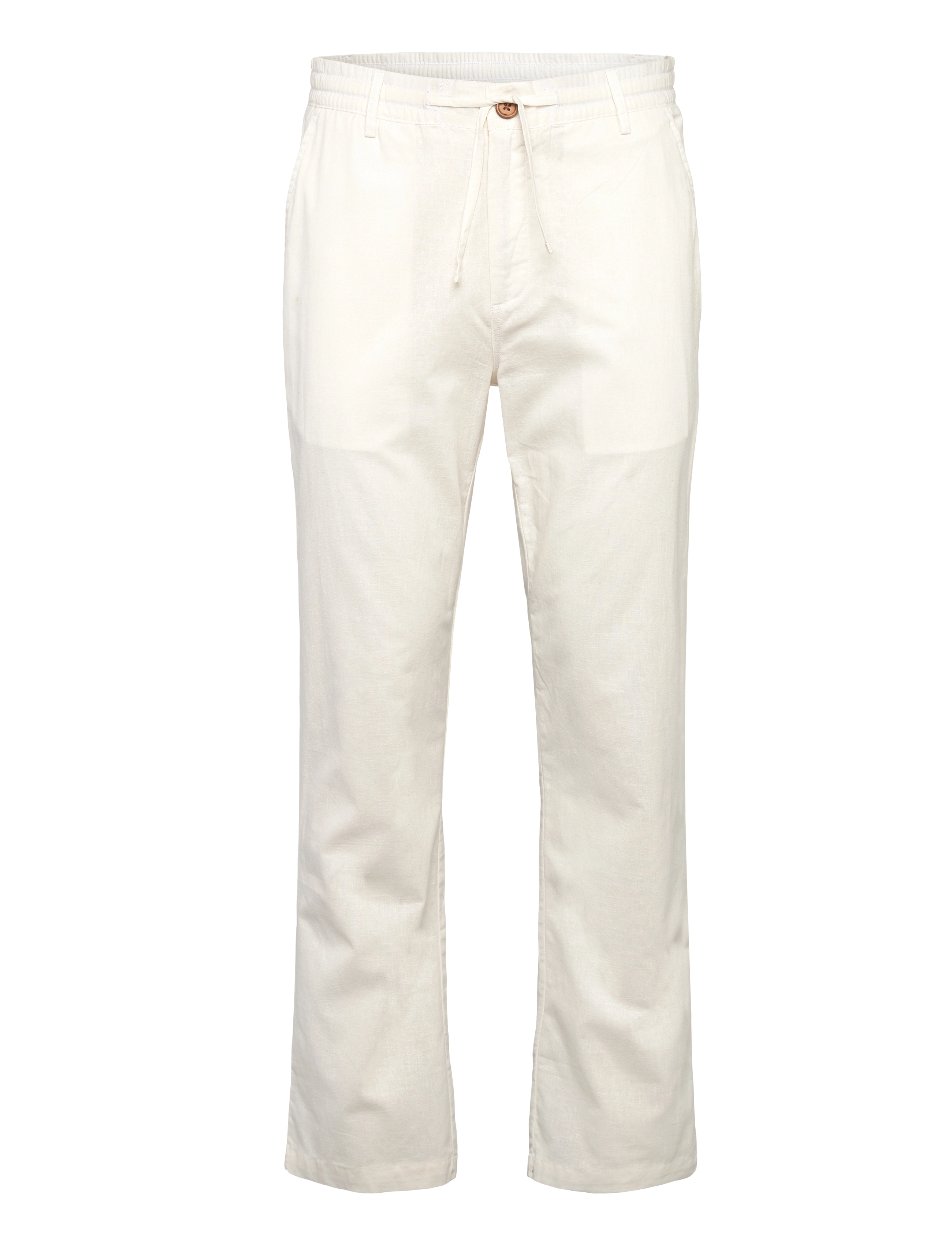 Anerkjendt Akjan Cot/Linen Ela Pants, XXL, White, Bukser > Bukser I Hør, Herre