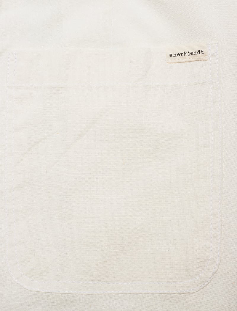 Anerkjendt - AKJAN COT/LINEN ELA PANTS - linnebyxor - tofu - 4