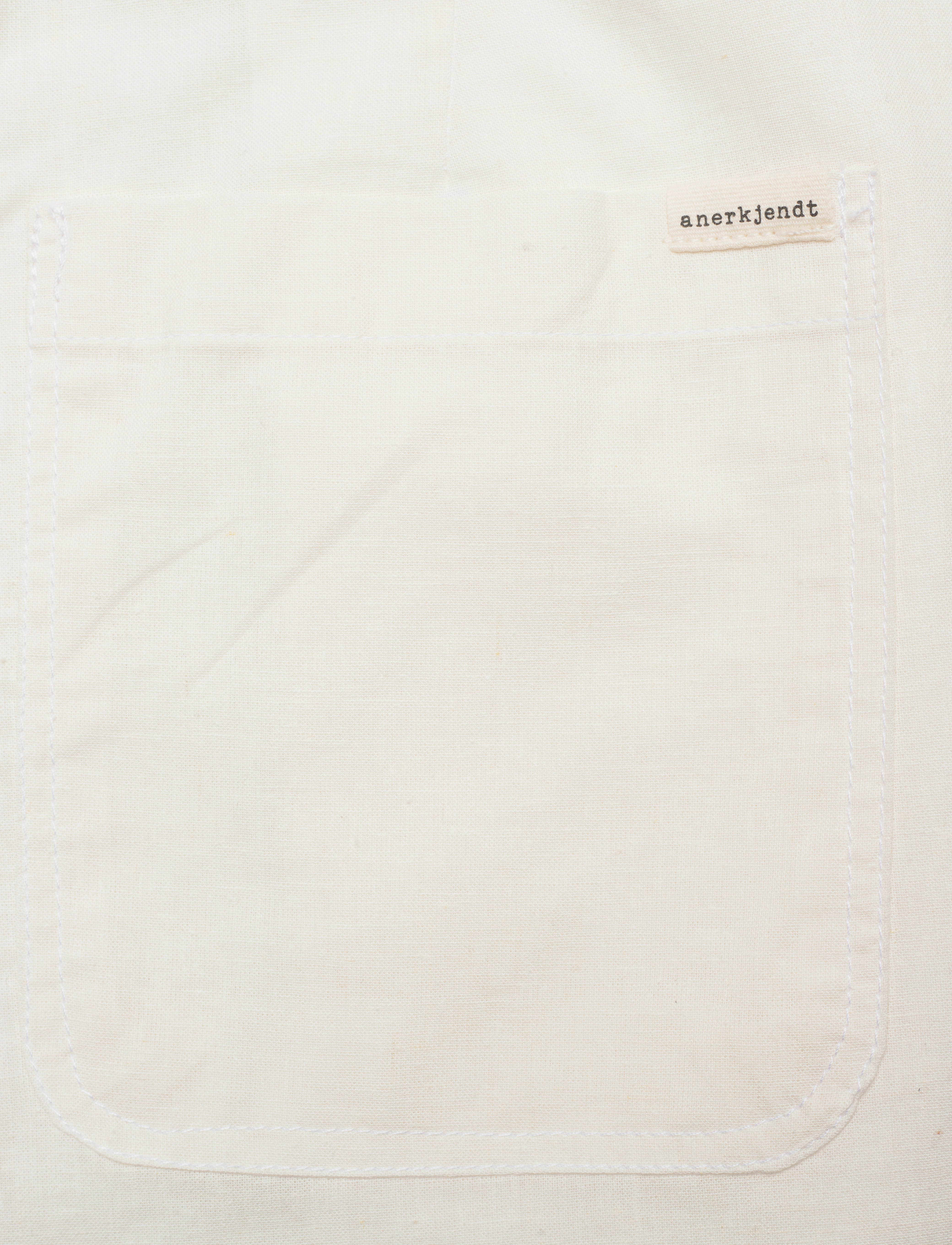 Anerkjendt - AKJAN COT/LINEN ELA PANTS - linased püksid - tofu - 4