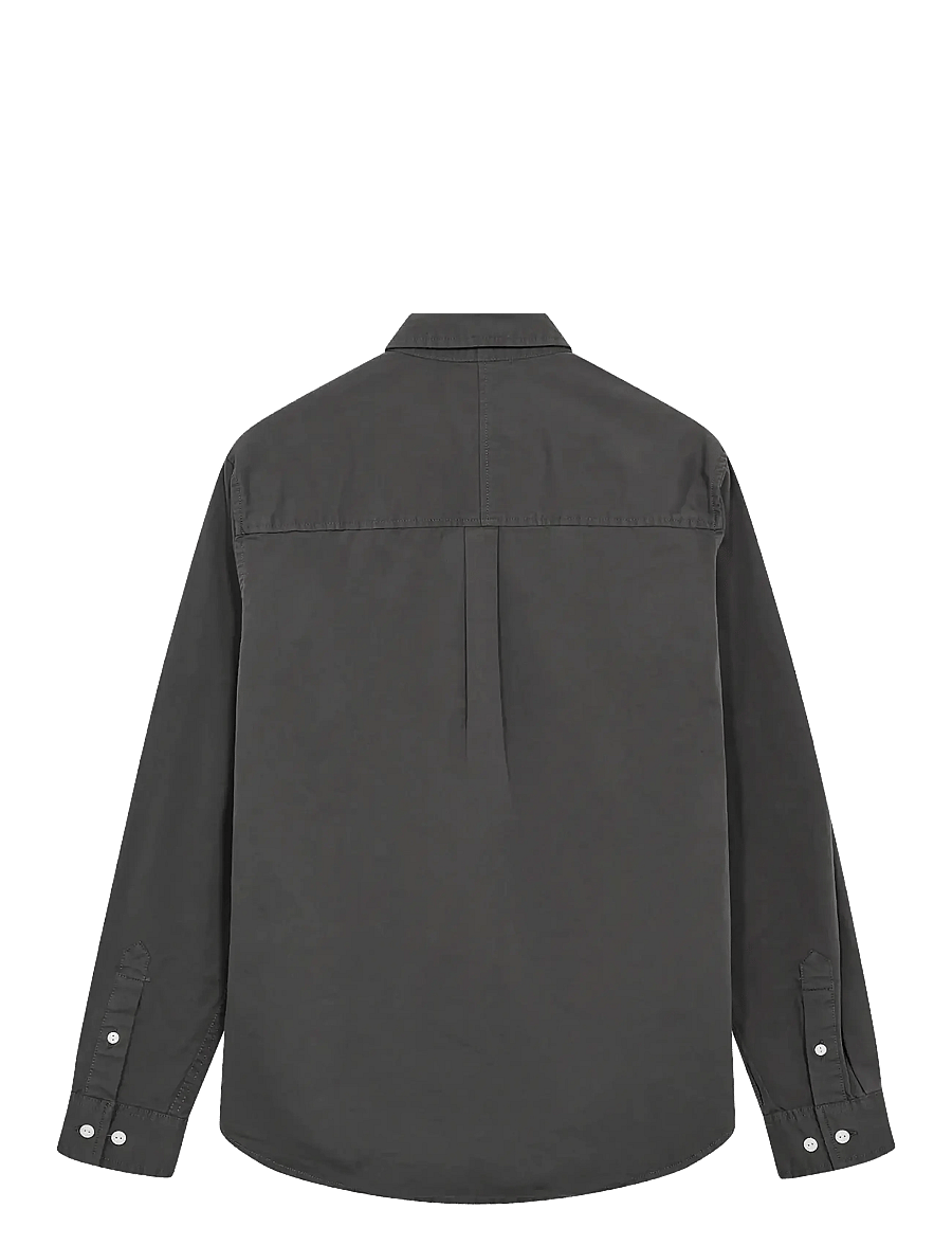 Anerkjendt - AKTHESHIRT L/S TWILL SHIRT - avslappede skjorter - granite gray - 2