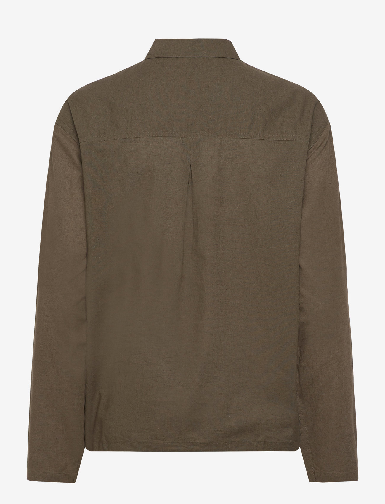 Anerkjendt - AKOTTO COT/LINEN OVERSHIRT - kollektionen - cub - 1