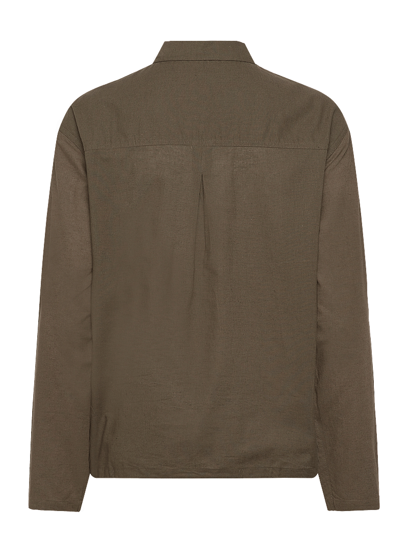 Anerkjendt - AKOTTO COT/LINEN OVERSHIRT - kollektionen - cub - 1