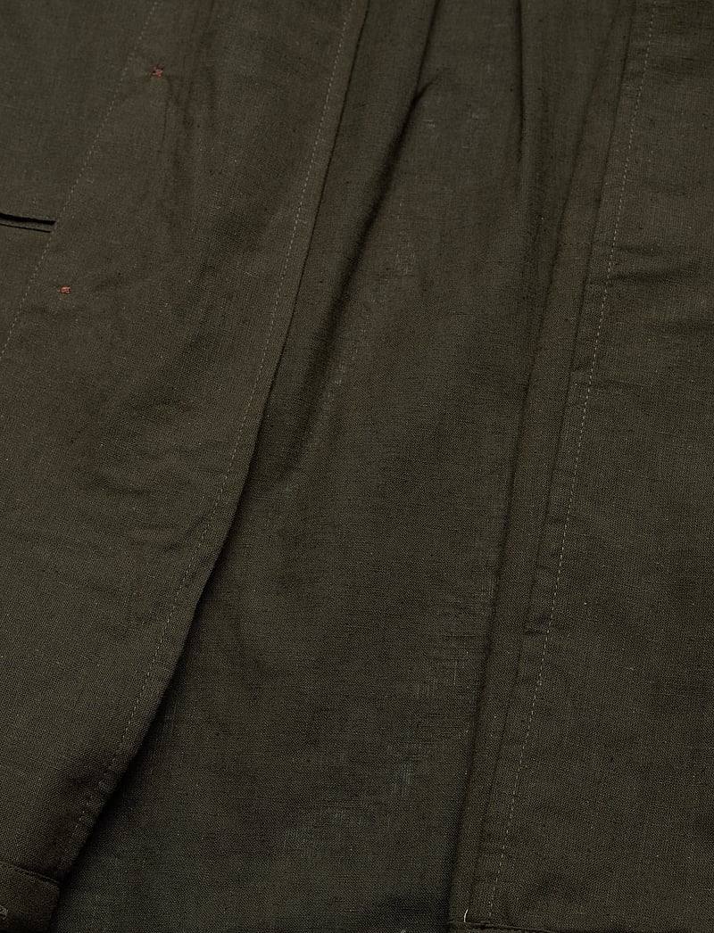 Anerkjendt - AKOTTO COT/LINEN OVERSHIRT - vacation essentials - forest night - 3