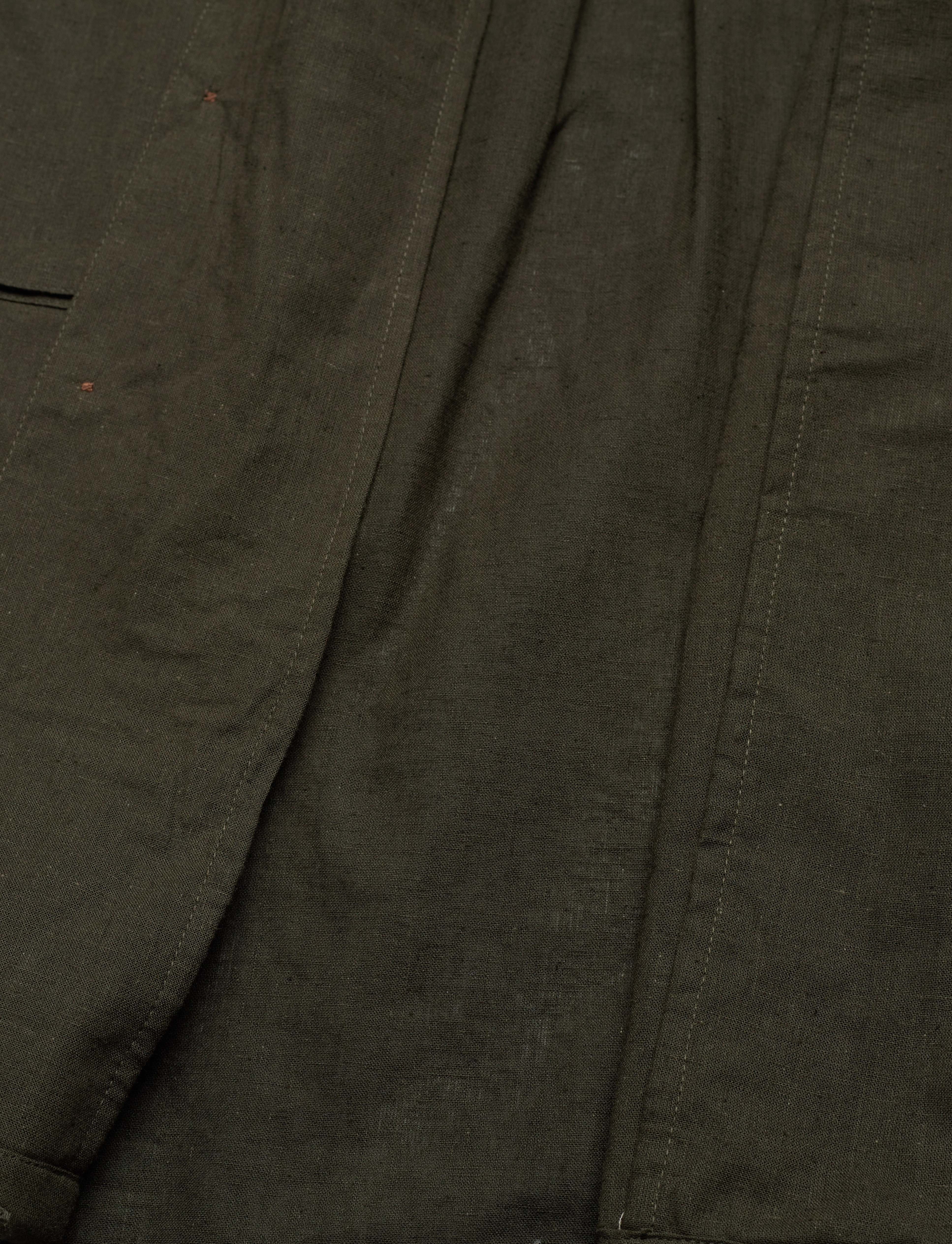 Anerkjendt - AKOTTO COT/LINEN OVERSHIRT - vacation essentials - forest night - 3