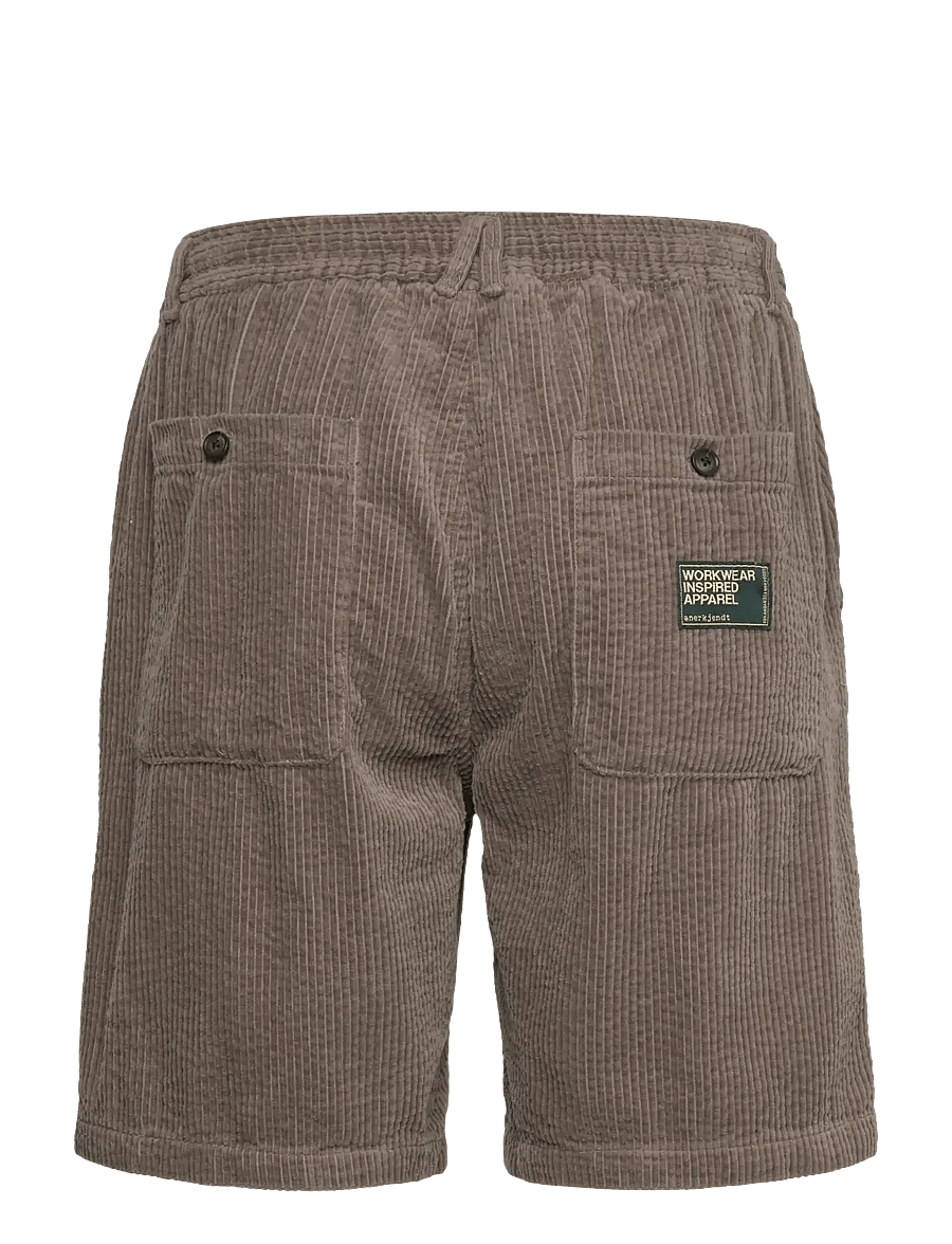 Anerkjendt - AKJAN CORDUROY SHORTS. - casual shorts - deep lichen green - 1