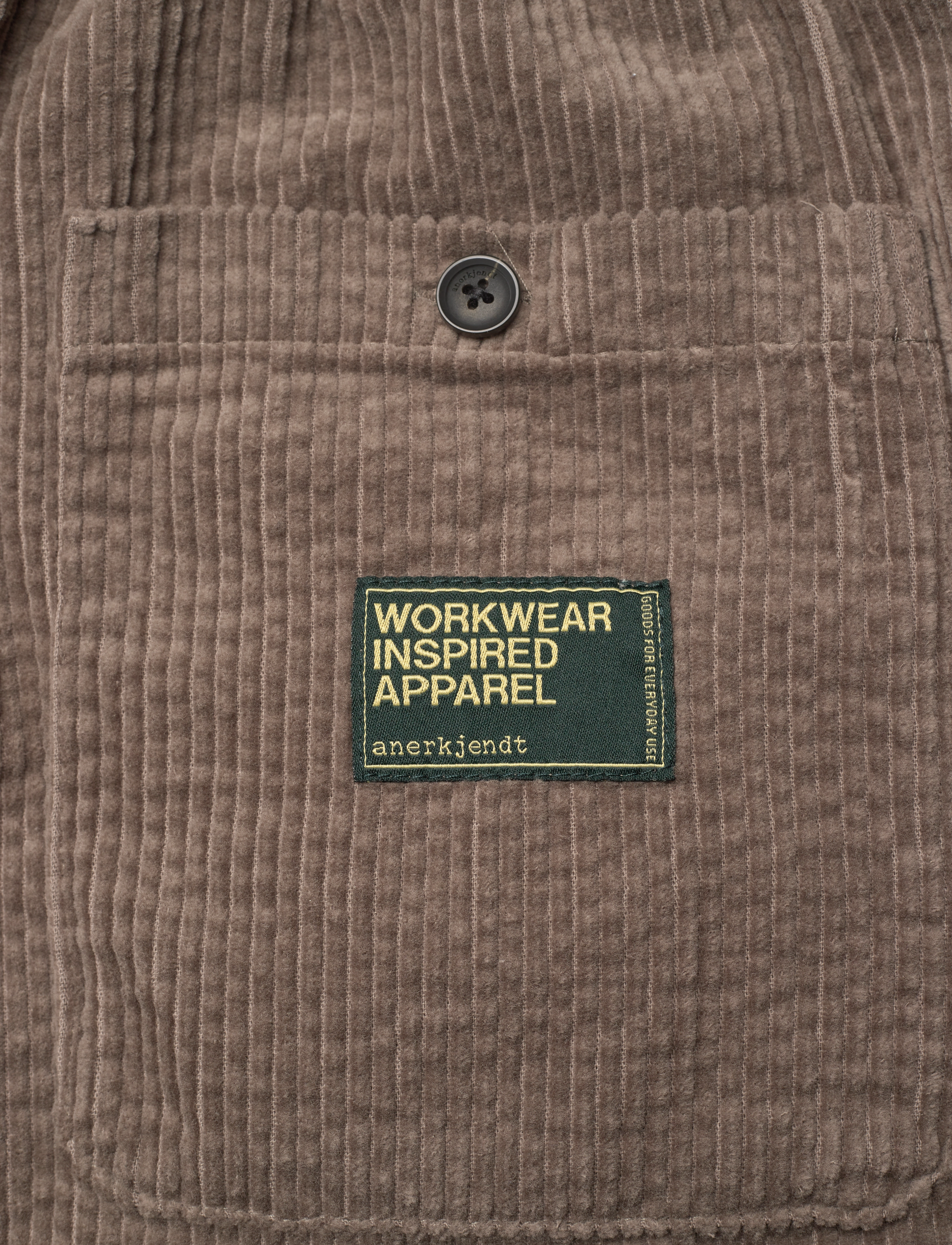 Anerkjendt - AKJAN CORDUROY SHORTS. - casual shorts - deep lichen green - 4