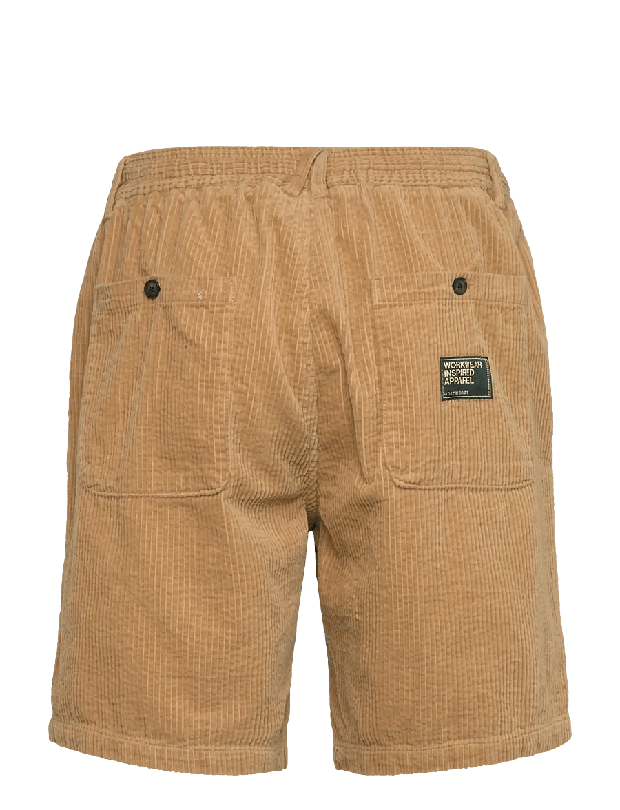 Anerkjendt - AKJAN CORDUROY SHORTS. - kasdienio stiliaus šortai - incense - 1