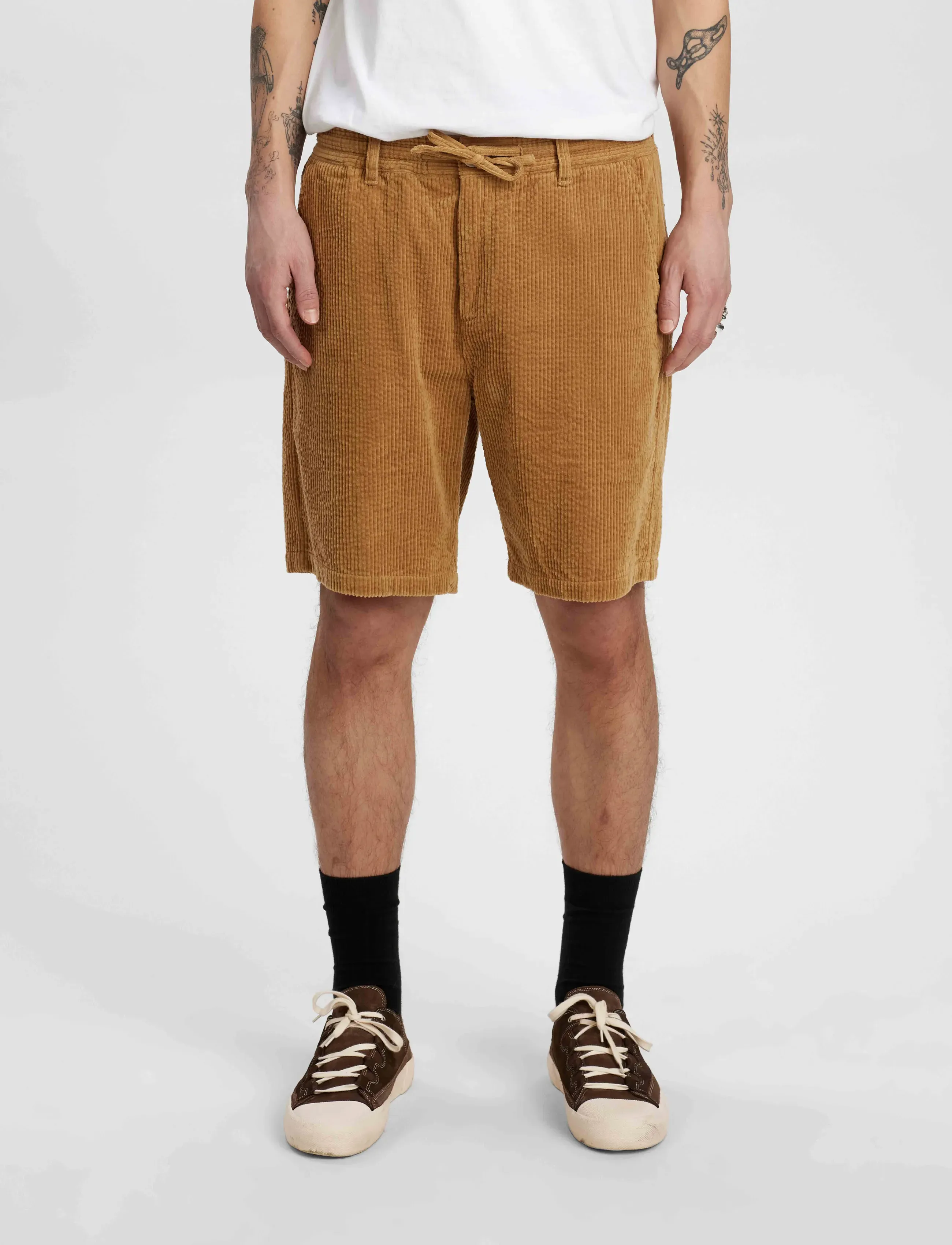 Anerkjendt - AKJAN CORDUROY SHORTS. - casual shorts - incense - 0