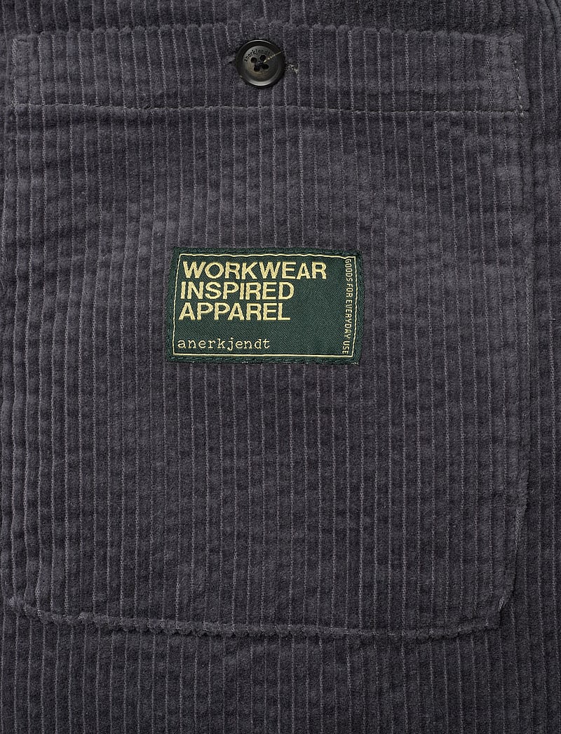 Anerkjendt - AKJAN CORDUROY SHORTS. - casual shorts - indian teal - 4