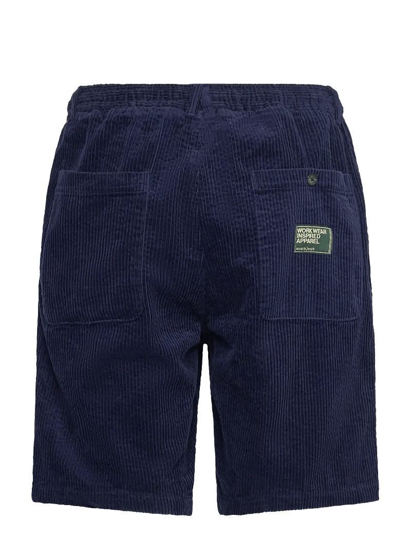 Anerkjendt - AKJAN CORDUROY SHORTS. - cargo shorts - sky captain - 1