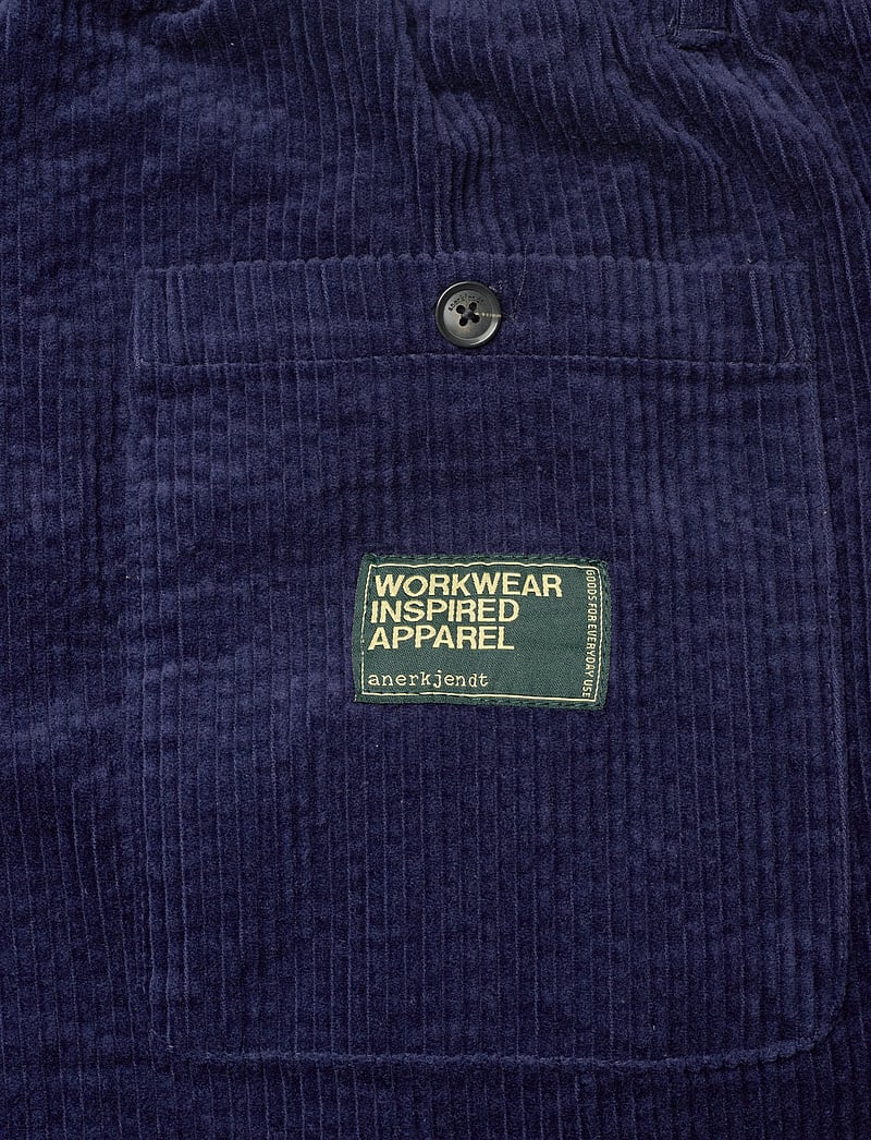 Anerkjendt - AKJAN CORDUROY SHORTS. - cargo shorts - sky captain - 4