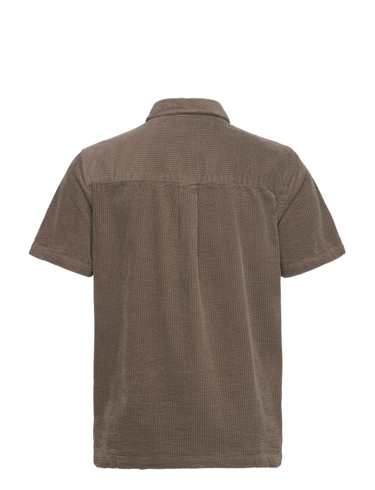 Anerkjendt - AKTHEO CORDUROY S/S SHIRT - kortærmede skjorter - deep lichen green - 1