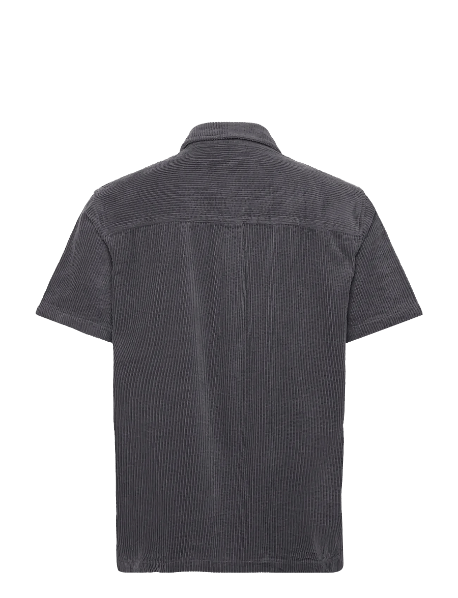 Anerkjendt - AKTHEO CORDUROY S/S SHIRT - chemises à manches courtes - indian teal - 1