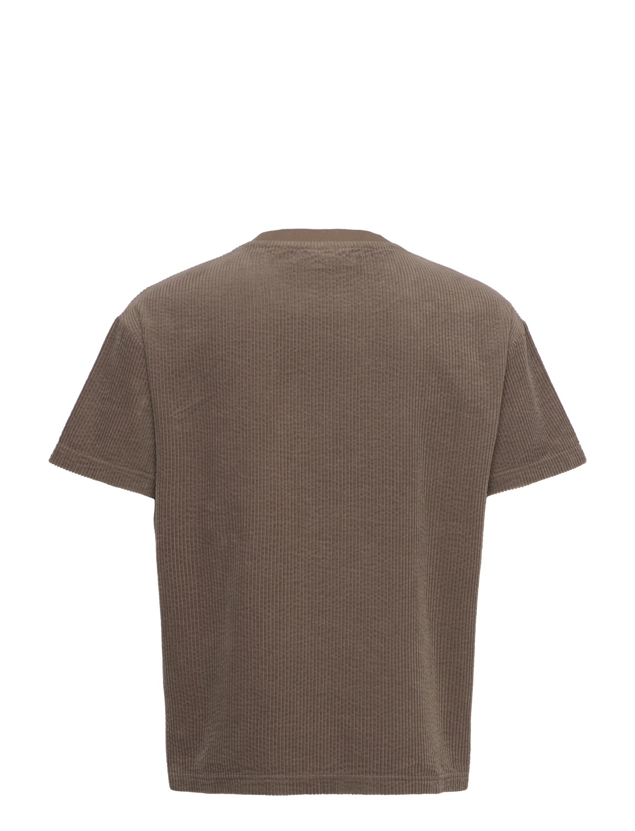 Anerkjendt - AKVILLADS CORDUROY S/S TEE - t-shirts - deep lichen green - 1
