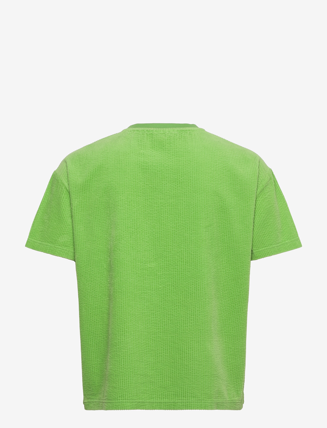 Anerkjendt - AKVILLADS CORDUROY S/S TEE - t-shirts - green gecko - 1