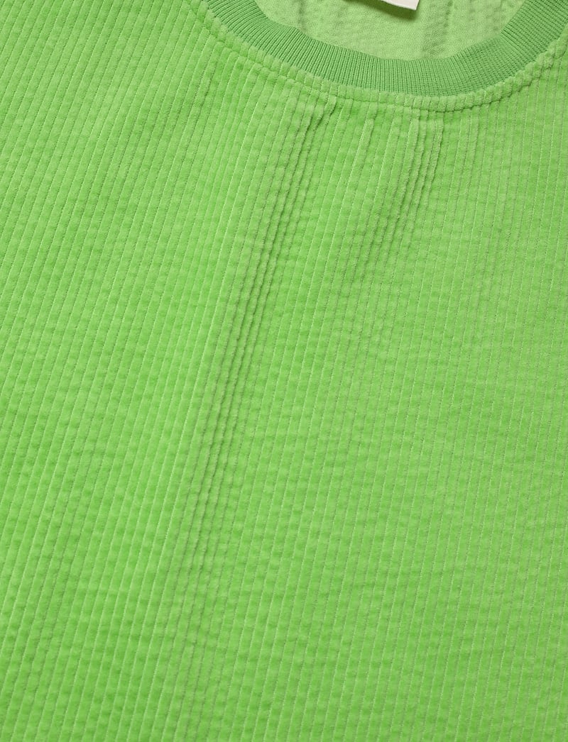 Anerkjendt - AKVILLADS CORDUROY S/S TEE - t-shirts - green gecko - 2