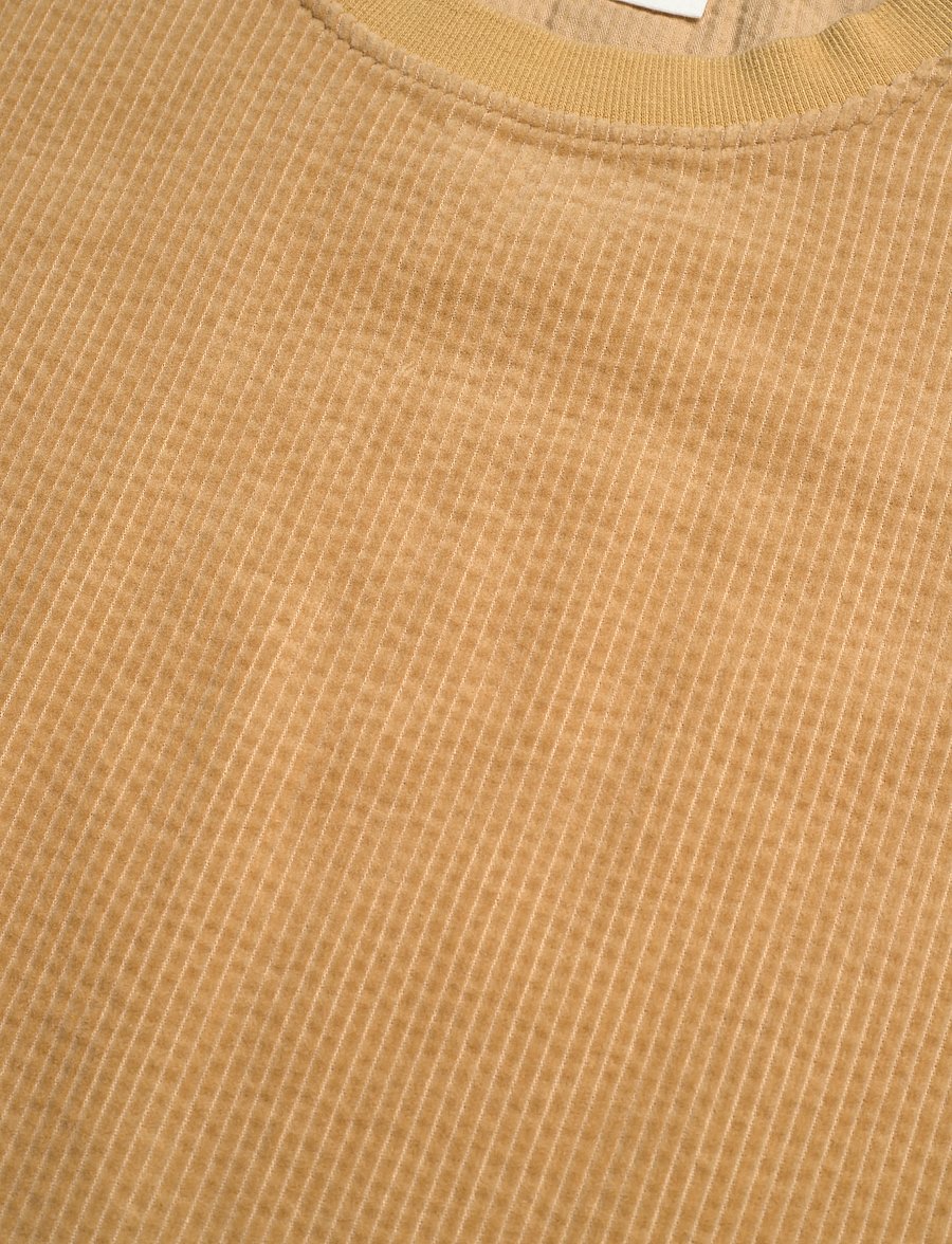 Anerkjendt - AKVILLADS CORDUROY S/S TEE - t-shirts - incense - 2