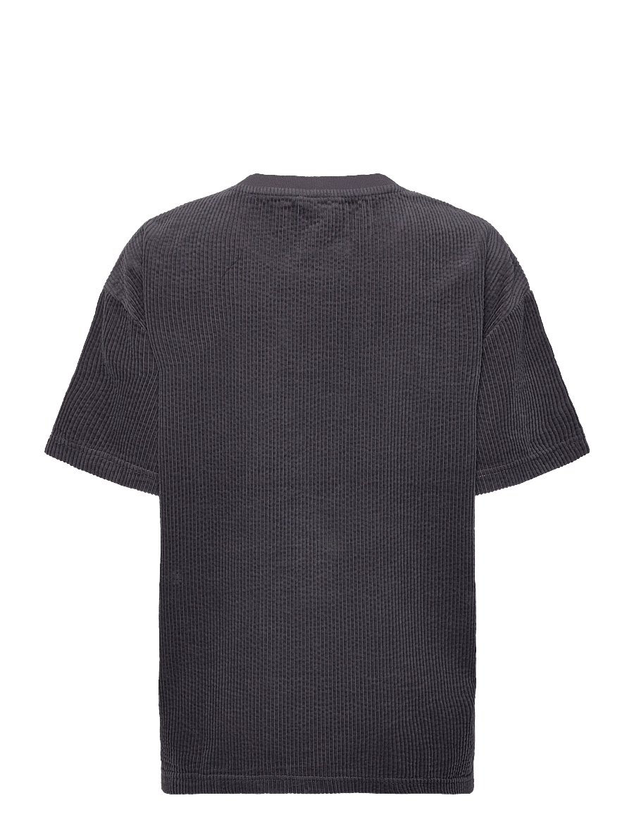 Anerkjendt - AKVILLADS CORDUROY S/S TEE - t-shirts - indian teal - 1
