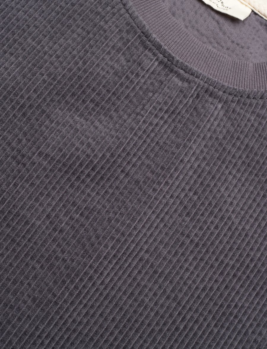 Anerkjendt - AKVILLADS CORDUROY S/S TEE - t-shirts - indian teal - 2