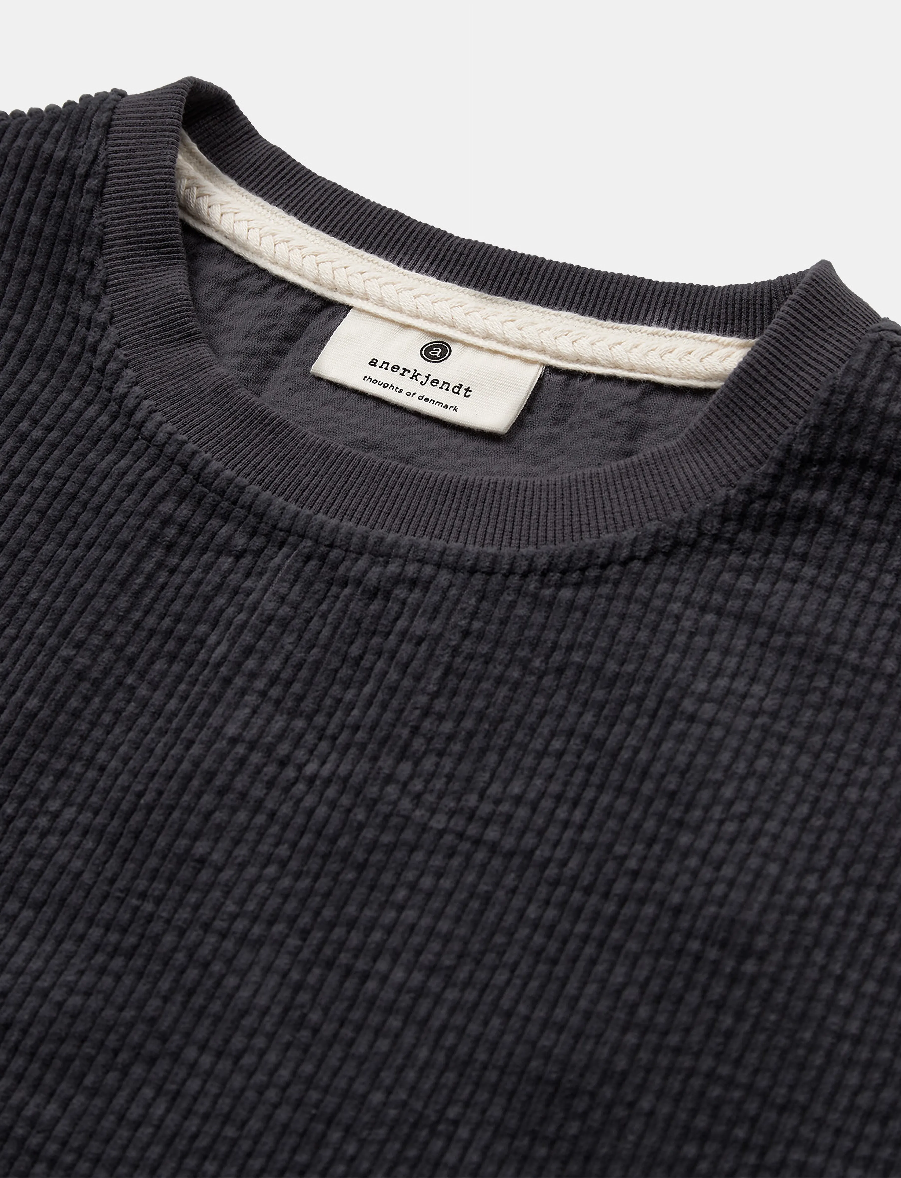 Anerkjendt - AKVILLADS CORDUROY S/S TEE - t-shirts - indian teal - 2