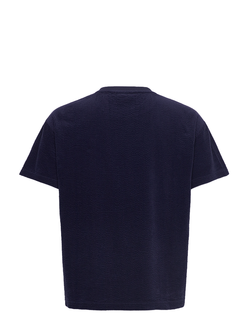 Anerkjendt - AKVILLADS CORDUROY S/S TEE - t-shirts - sky captain - 1