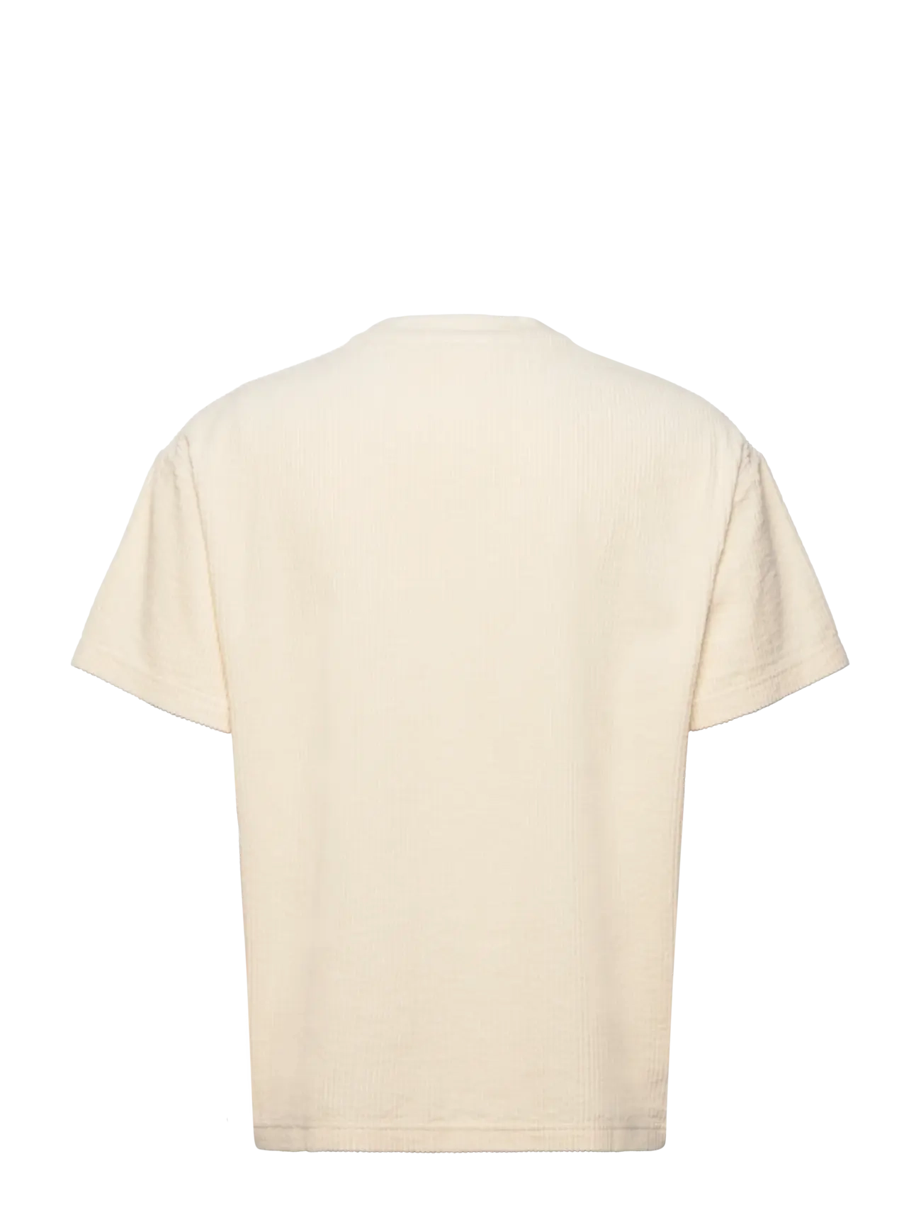 Anerkjendt - AKVILLADS CORDUROY S/S TEE - t-shirts - tofu - 1