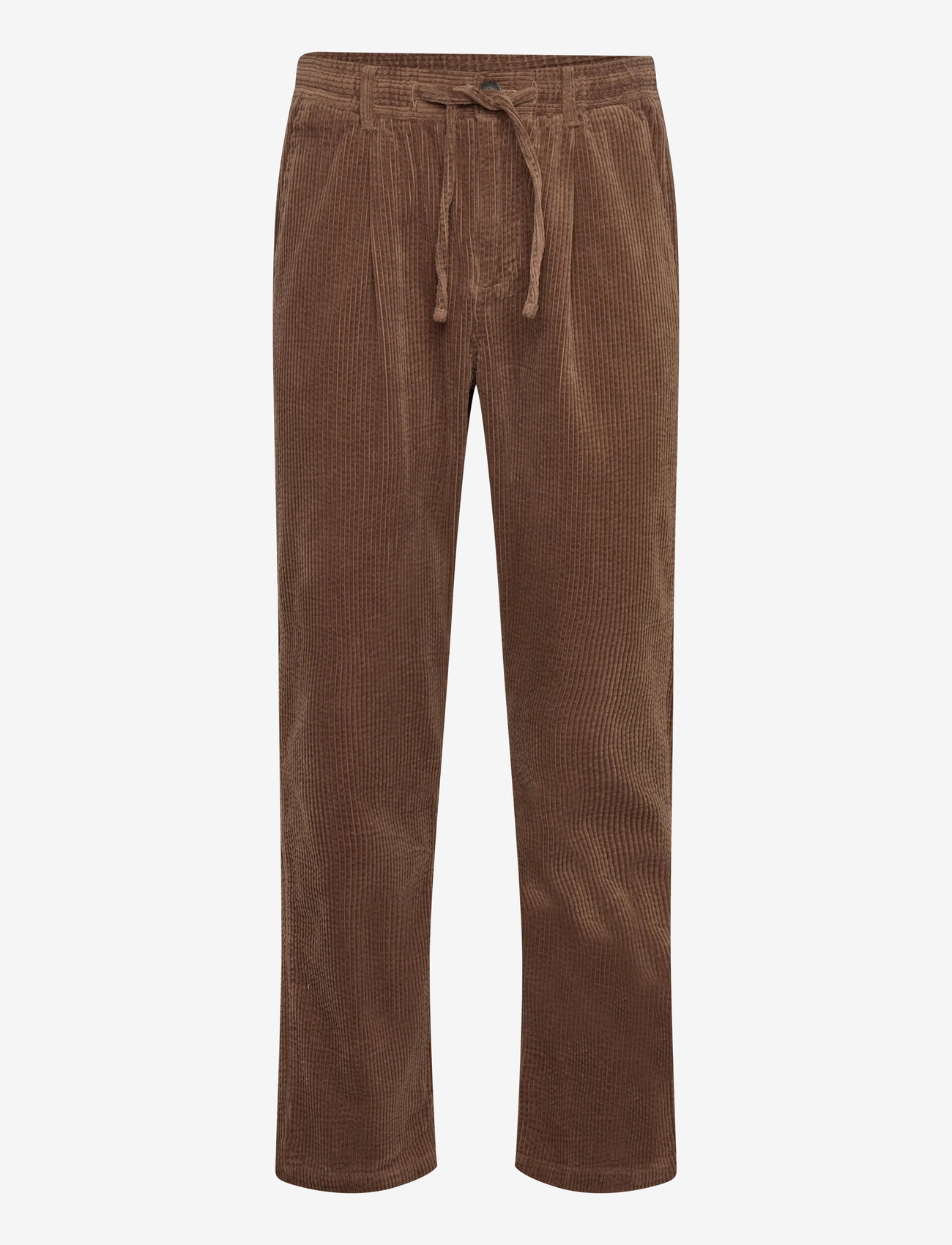 Anerkjendt - AKJAN CORD PLEAT PANTS - sügisesed riided - carafe - 0