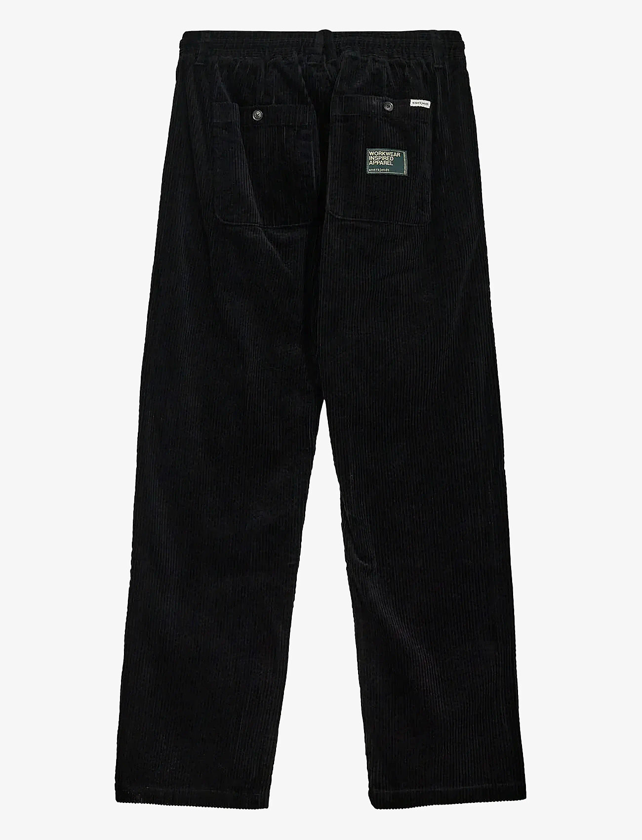 Anerkjendt - AKJAN CORD PLEAT PANTS - herbstliche kleidung - caviar - 1