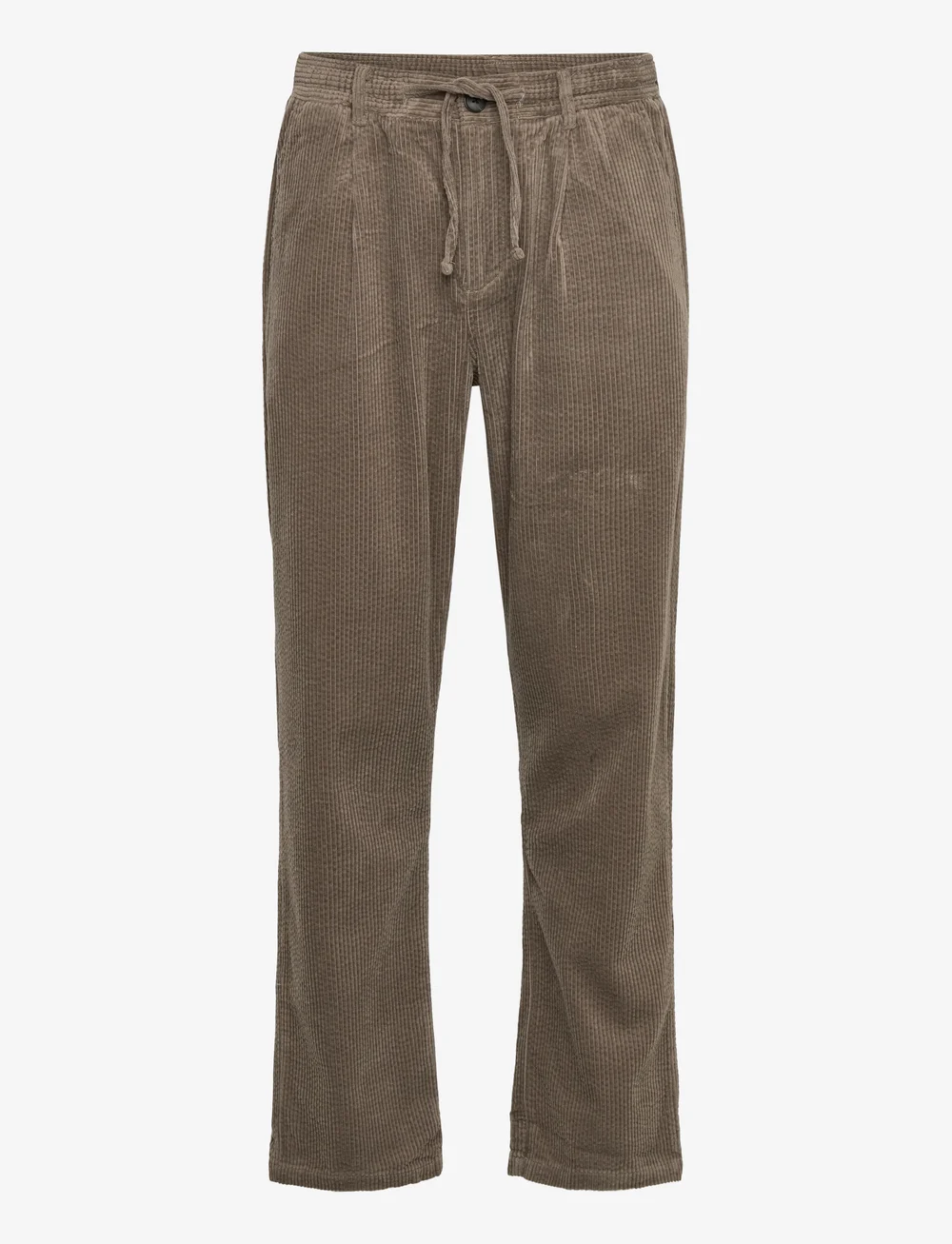 Anerkjendt - AKJAN CORD PLEAT PANTS - chinos - deep lichen green - 1
