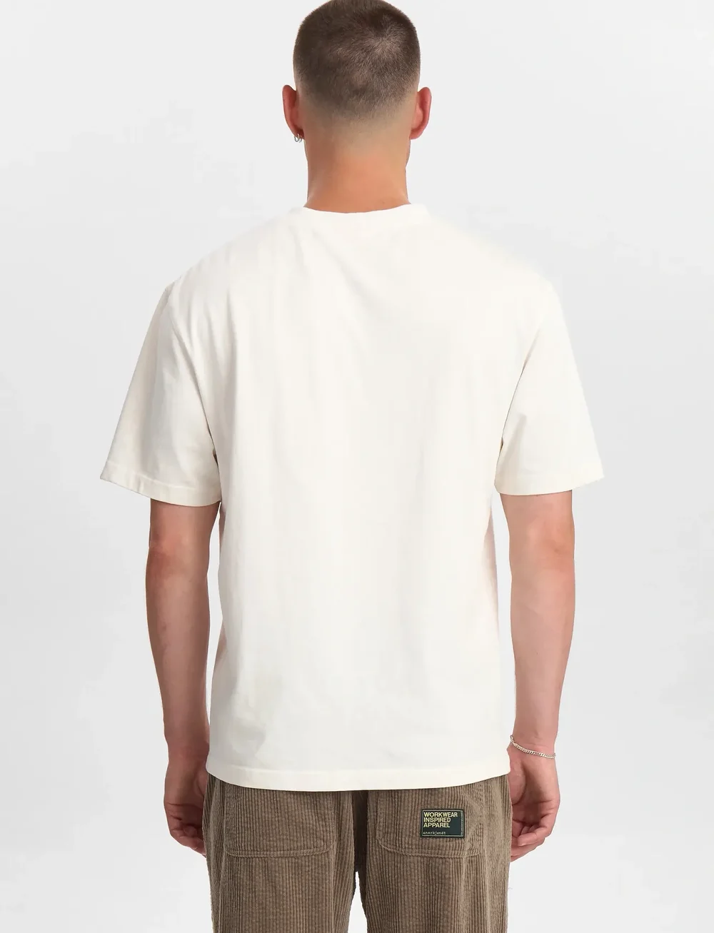 Anerkjendt - AKJAN CORD PLEAT PANTS - chinos - deep lichen green - 4