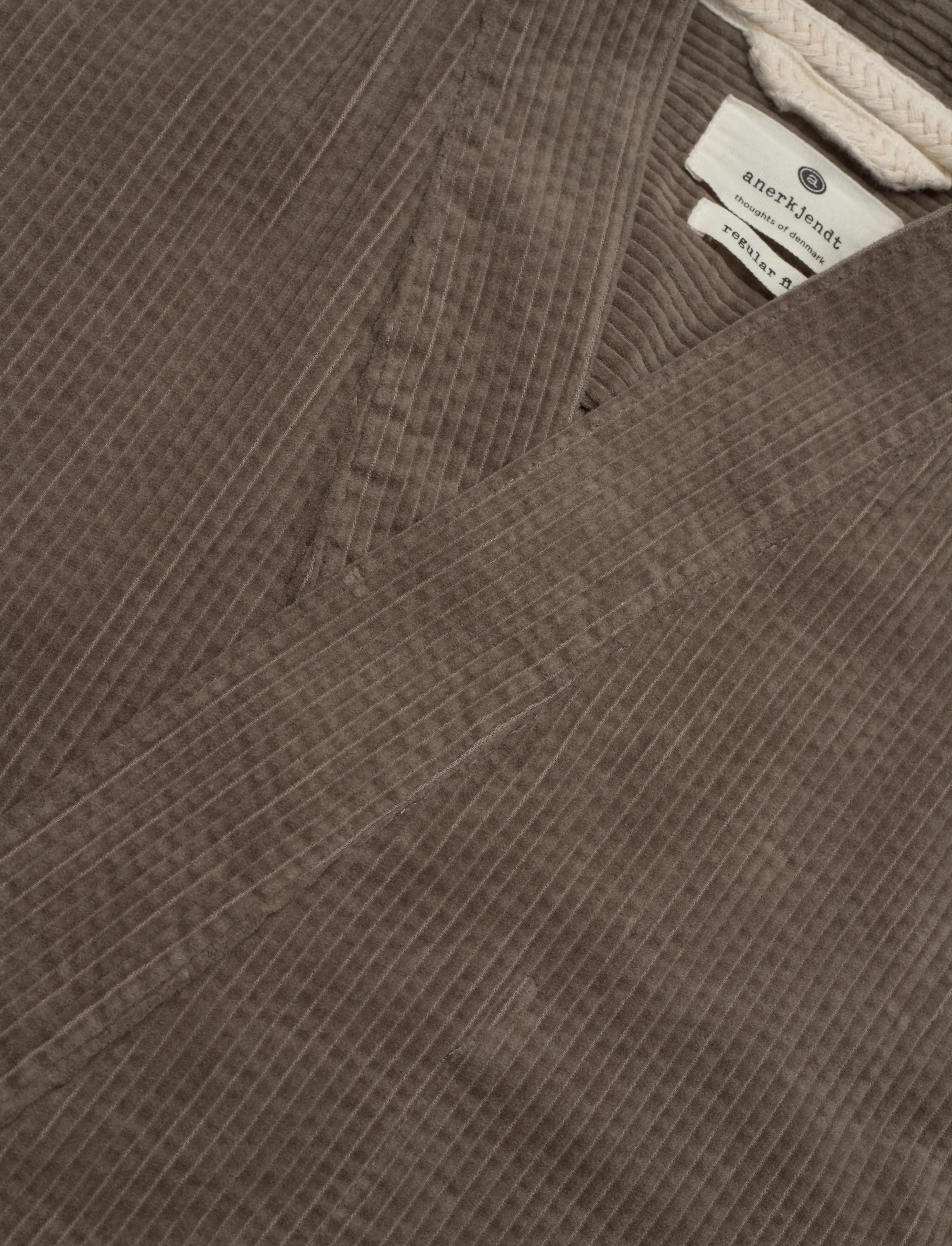 Anerkjendt - AKJESPER CORD KIMONO - corduroy shirts - deep lichen green - 2