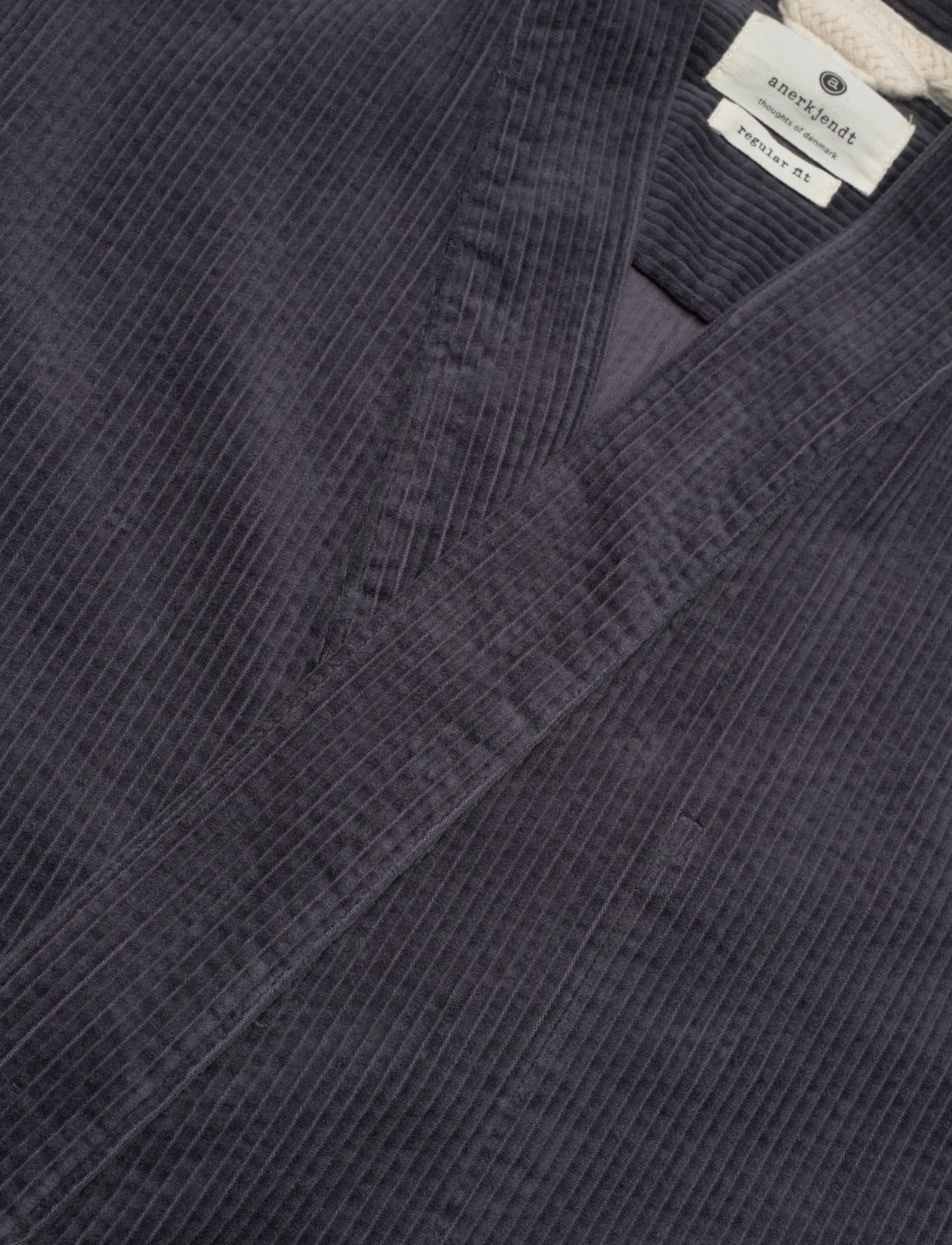 Anerkjendt - AKJESPER CORD KIMONO - corduroy shirts - indian teal - 2