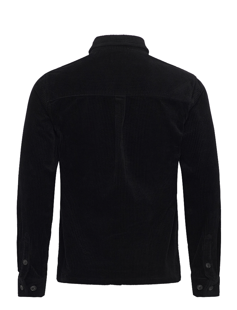 Anerkjendt - AKTHEO CORD L/S OVERSHIRT - kollektionen - caviar - 1