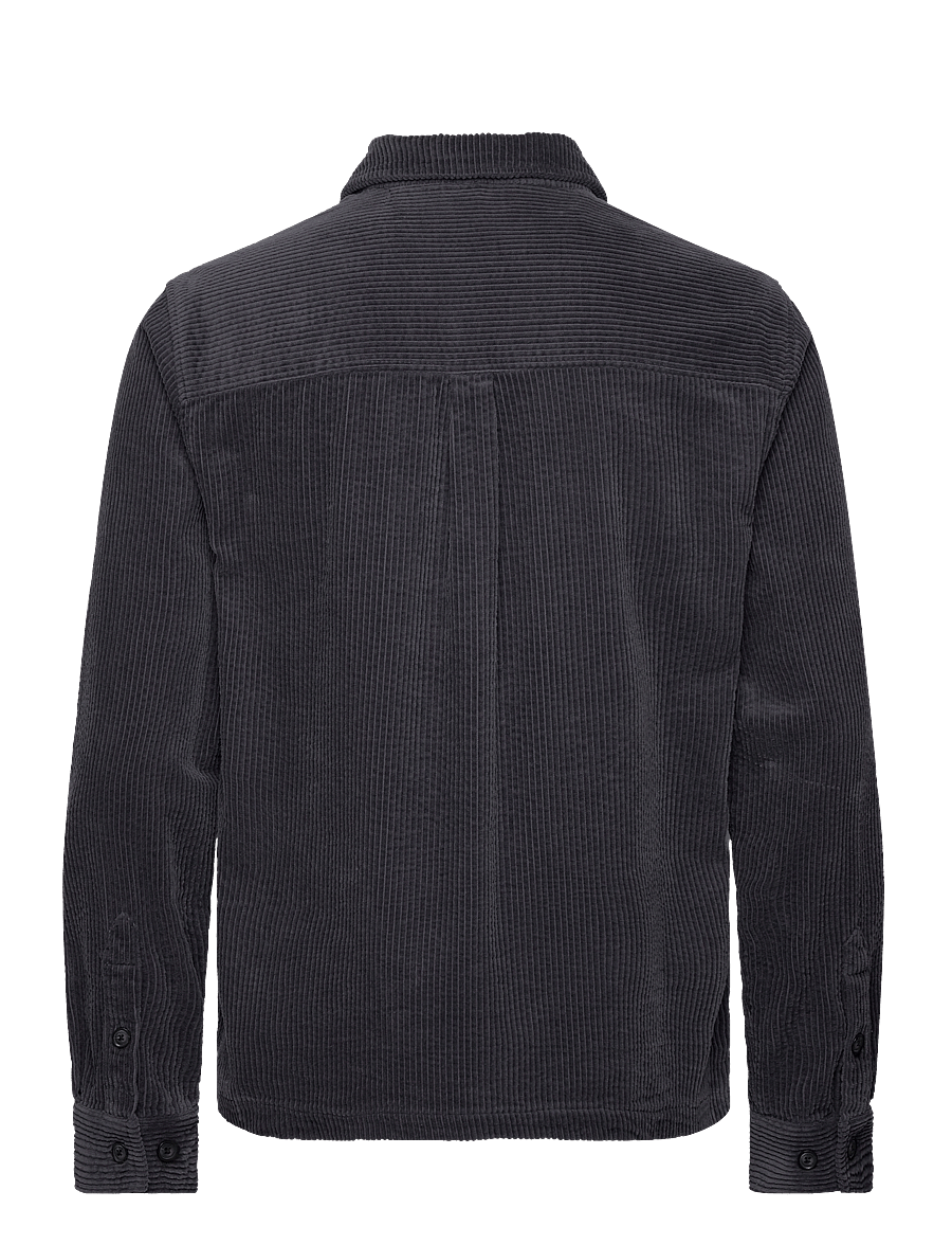 Anerkjendt - AKTHEO CORD L/S OVERSHIRT - kollektsioonid - indian teal - 1
