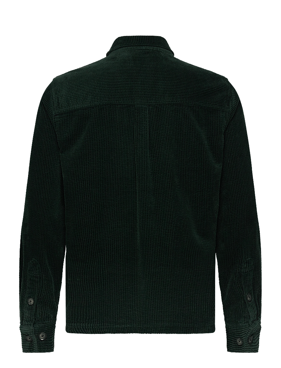 Anerkjendt - AKTHEO CORD L/S OVERSHIRT - kollektionen - pine grove - 1