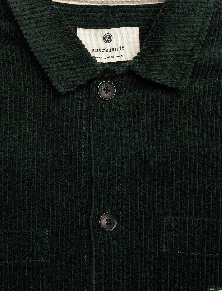 Anerkjendt - AKTHEO CORD L/S OVERSHIRT - kollektionen - pine grove - 2