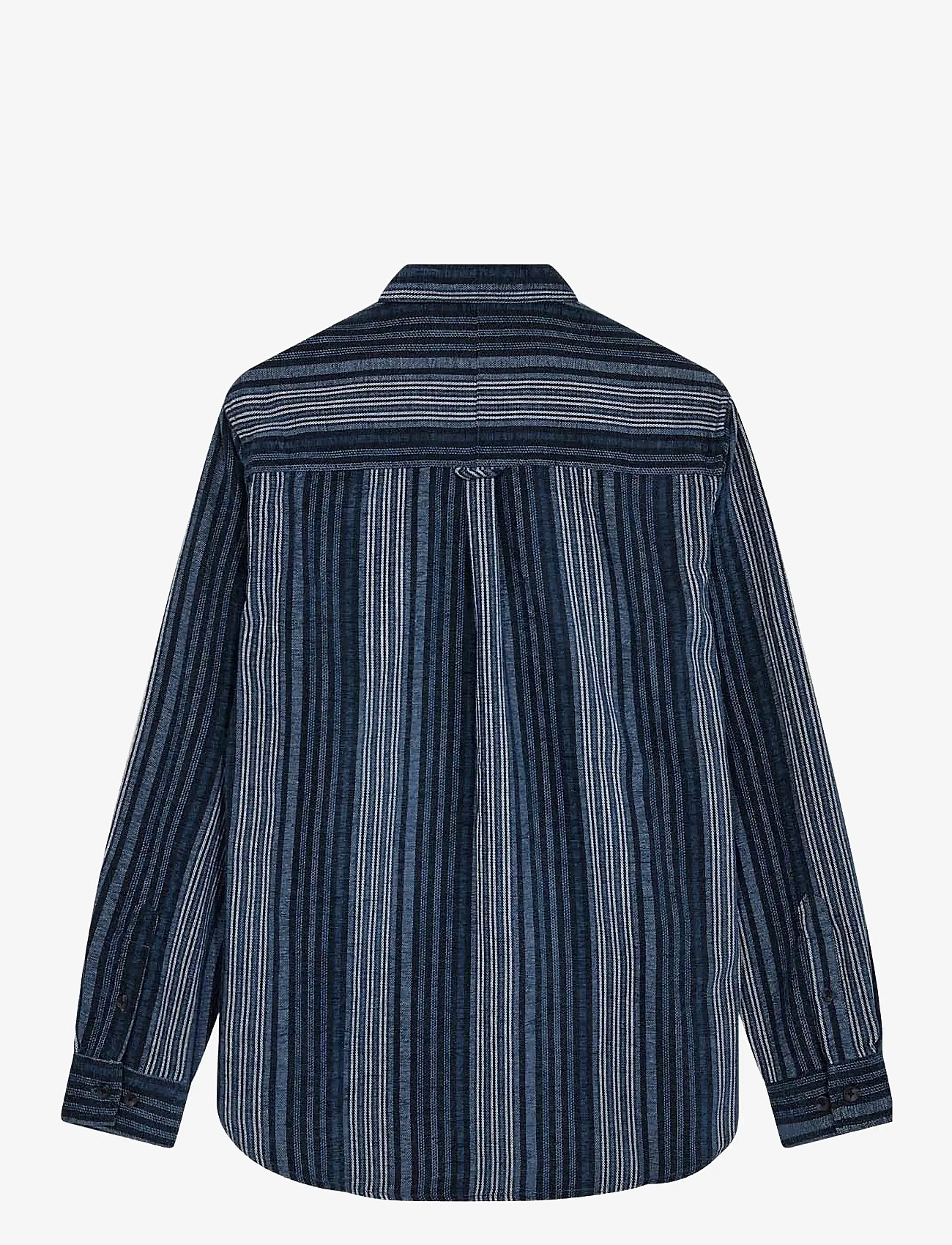 Anerkjendt - AKLEIF BRUSHED STRIPE - mænd - sky captain - 1