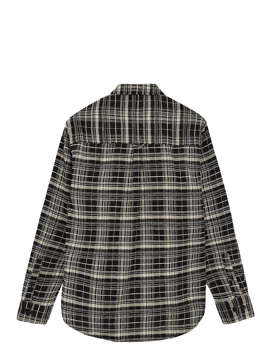 Anerkjendt - AKKONRAD CHECK MIX SHIRT - ruudulised särgid - caviar - 1