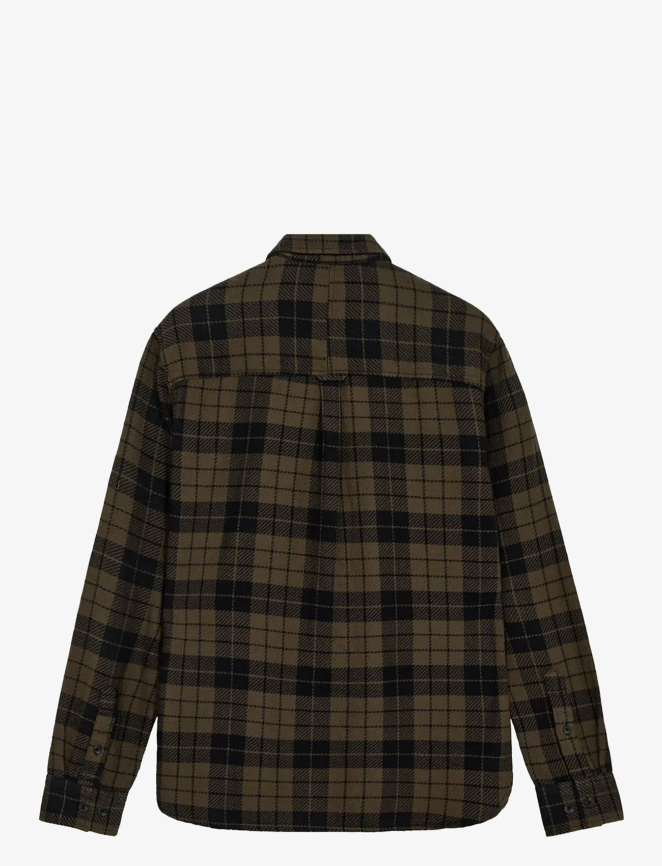 Anerkjendt - AKLEIF TWILL CHECK SHIRT - mehed - forest night - 1