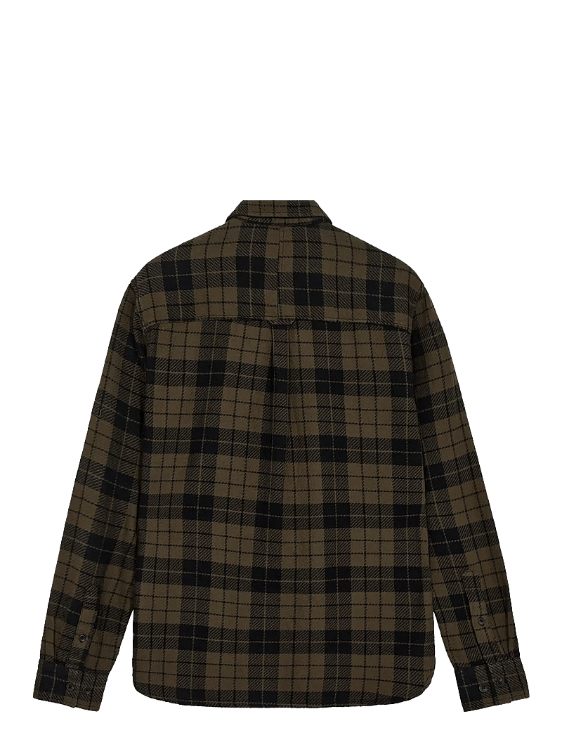 Anerkjendt - AKLEIF TWILL CHECK SHIRT - checkered shirts - forest night - 2