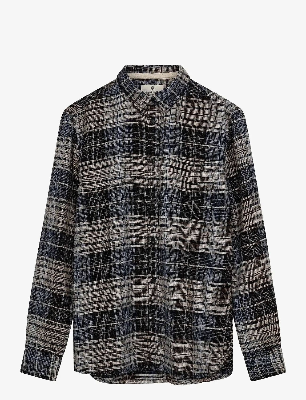 Anerkjendt - AKKONRAD STRUCTURE SHIRT - herren - blue indigo - 0