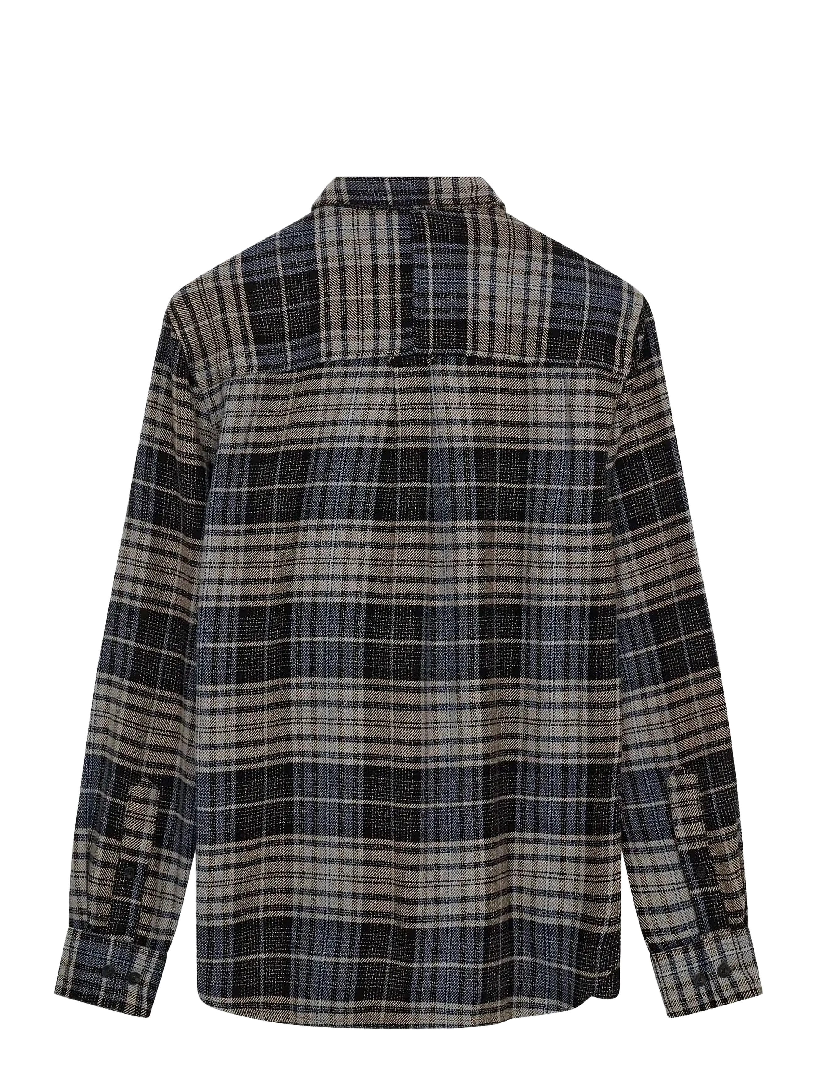 Anerkjendt - AKKONRAD STRUCTURE SHIRT - marškiniai - blue indigo - 2