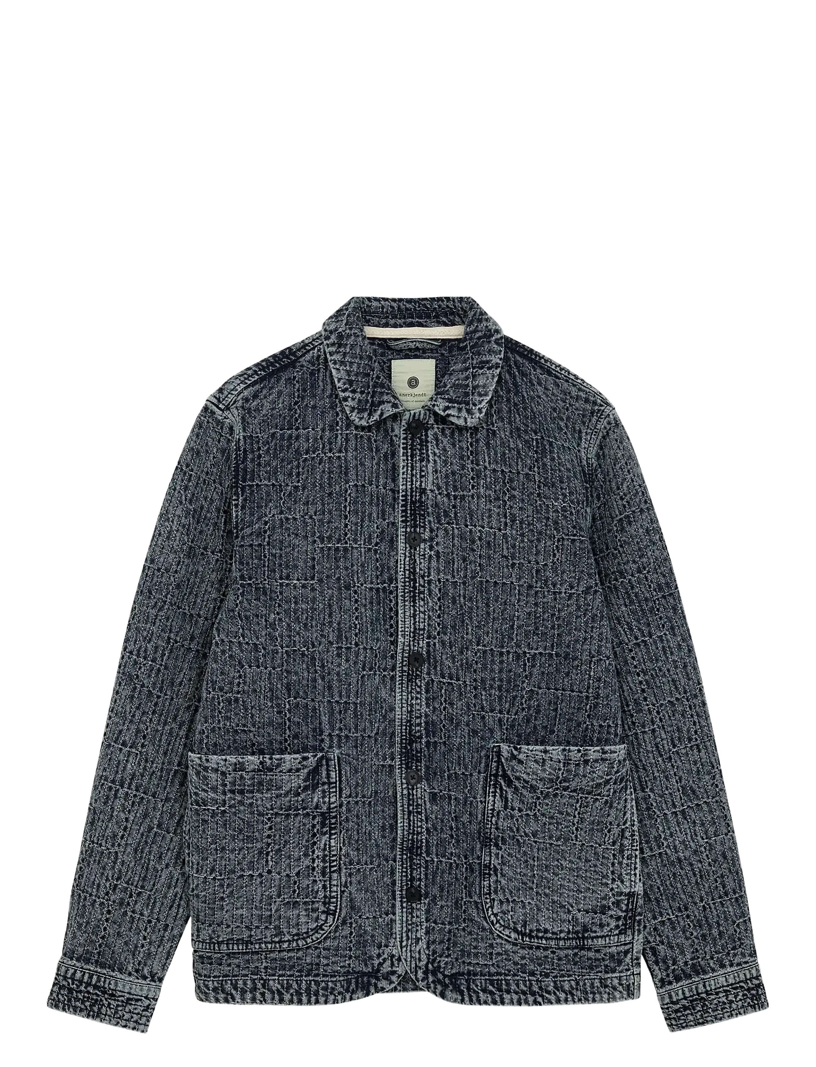 ANERKJENDT Akoscar Washed Indigo Navy - XL - Herren